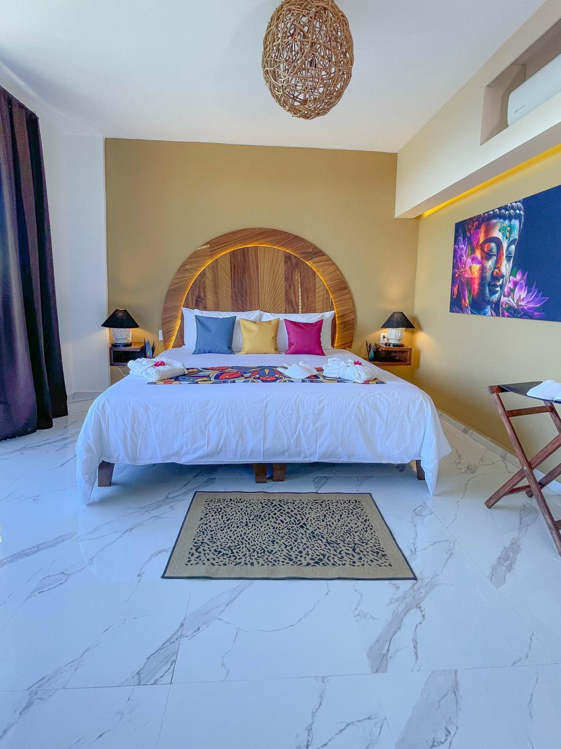 غرفة ديلوكس بسرير مزدوج بإطلالة على البحر، Akuazul Resorts Adults Only 8/10