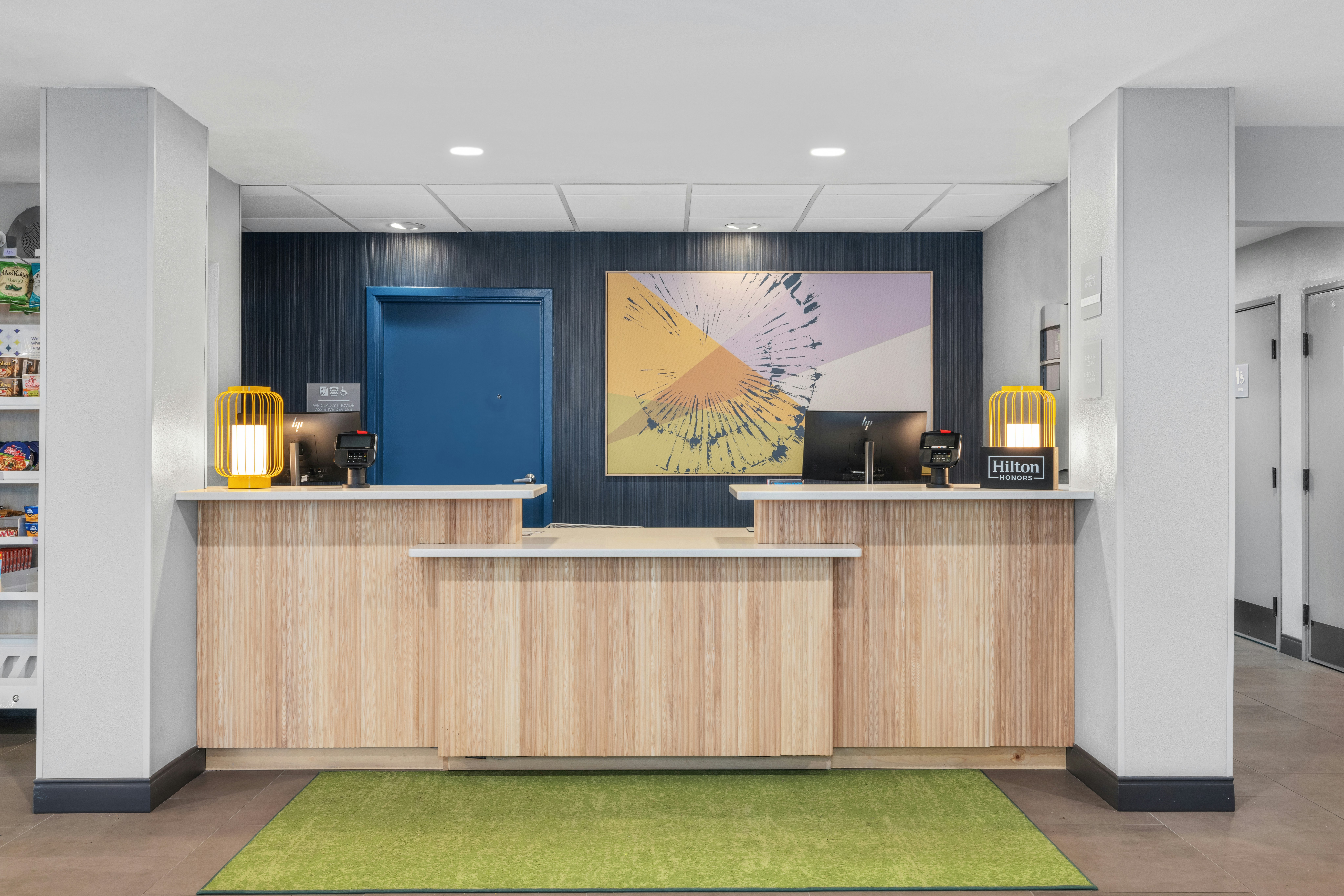 Lobby at Spark by Hilton Colorado Springs I 25 Central, COLORADO SPRINGS - CO