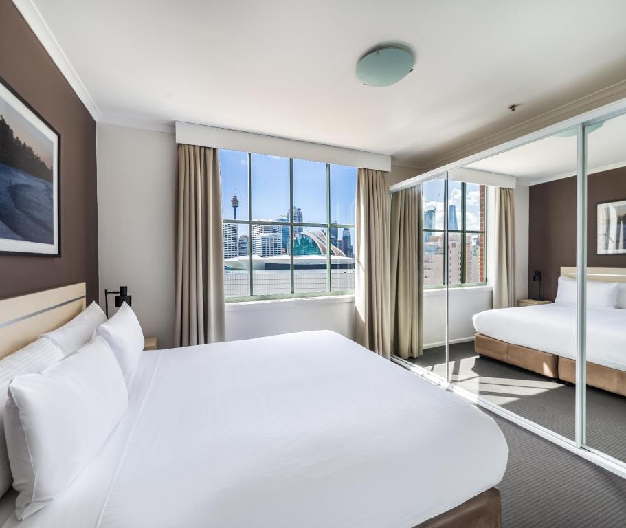 2 Bedrooms, Executive, Apartment, Queen and Twin Beds, City View