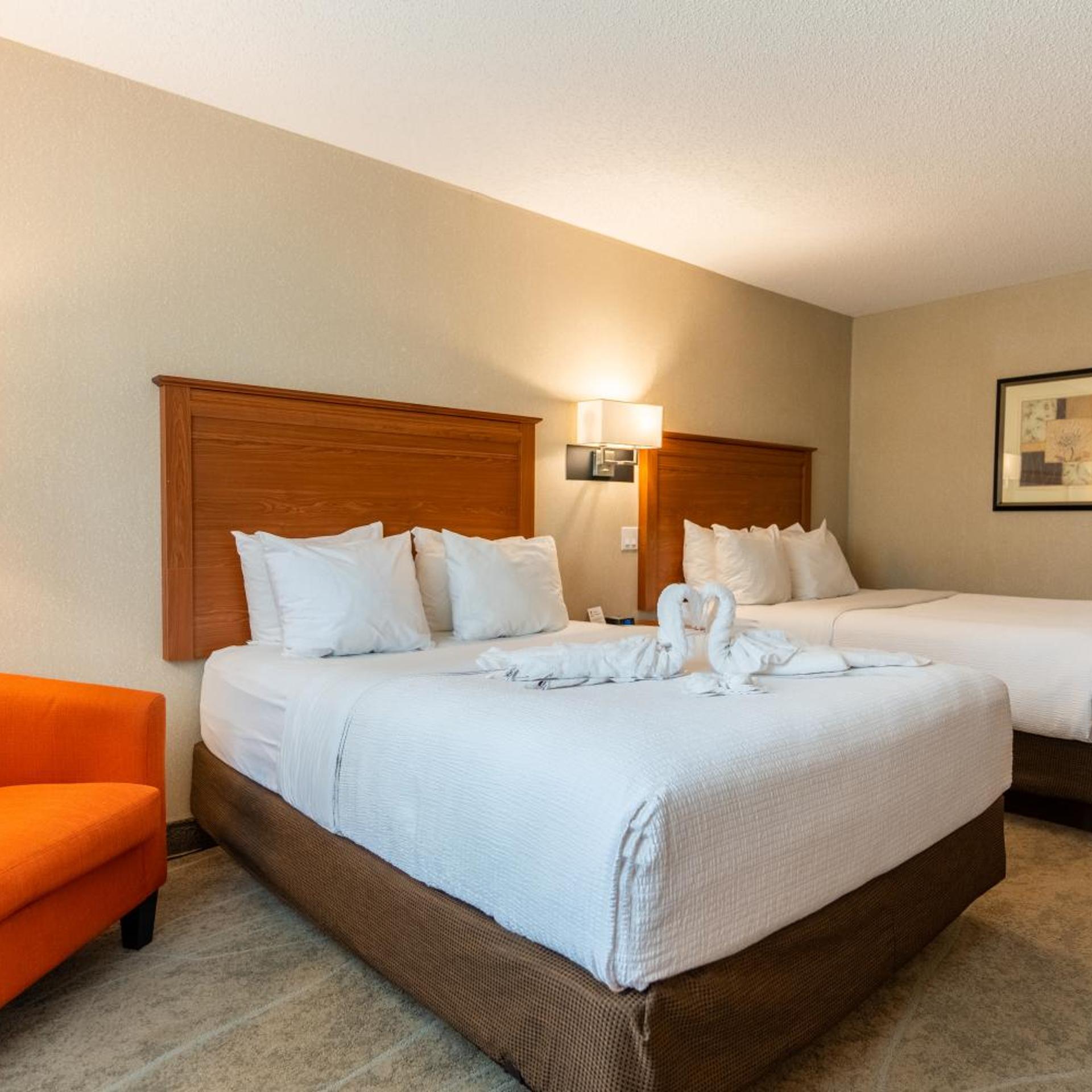 غرفة بسريرين كوين، Best Western Glengarry Hotel 2/6