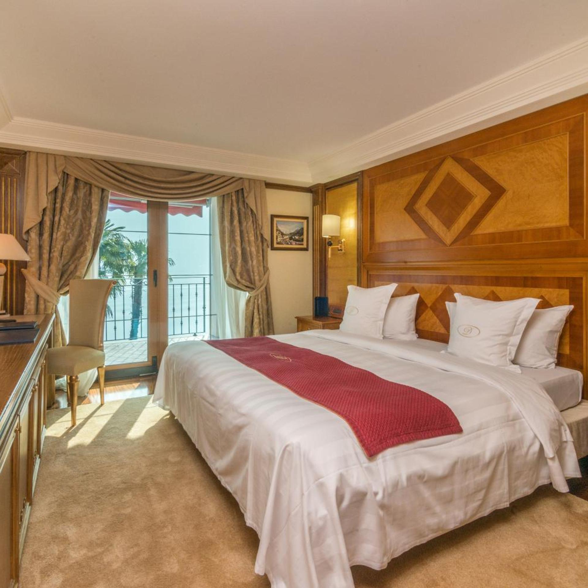 جناح رئاسي بإطلالة على البحيرة، Swiss Diamond Hotel Lugano 2/8