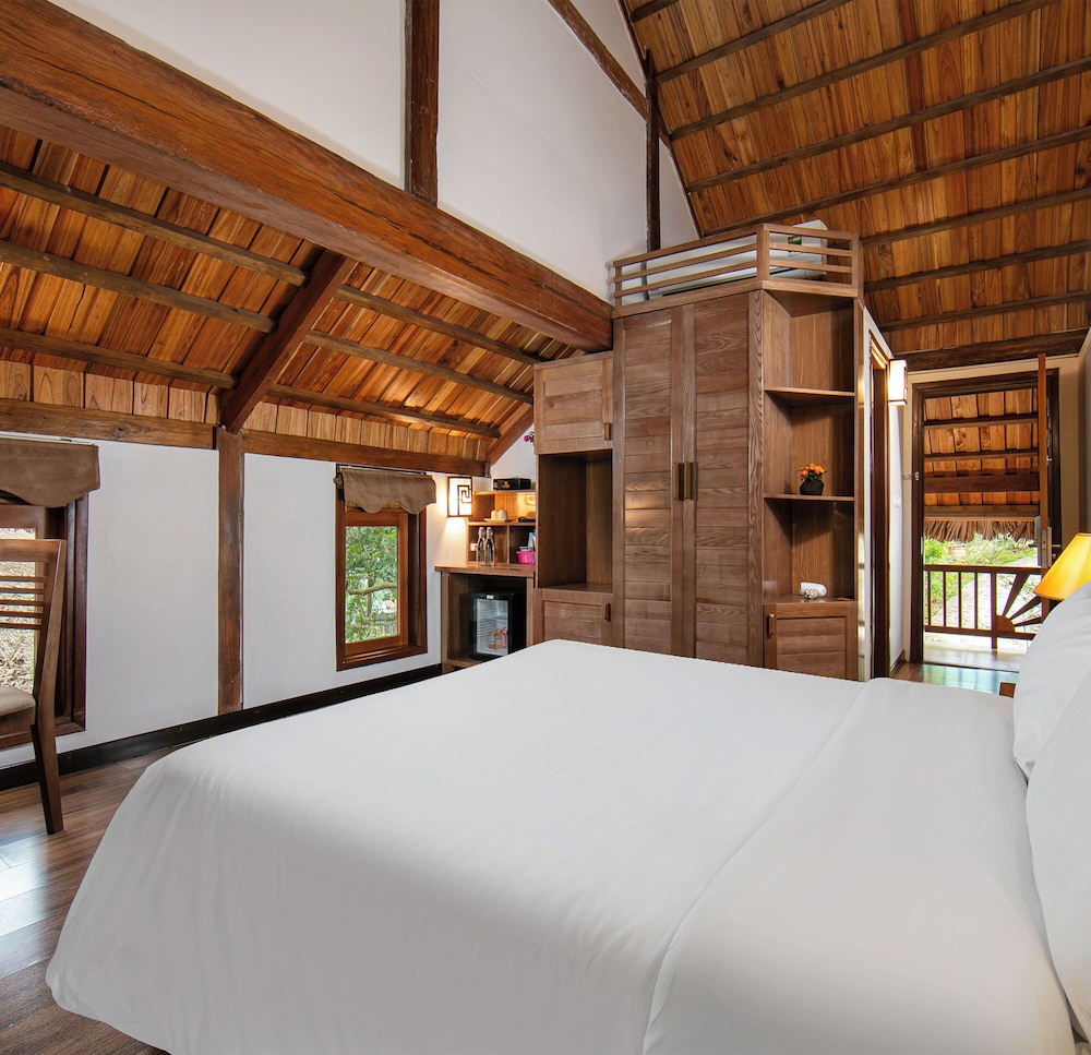 غرفة قياسية بسرير مزدوج، Mai Chau Hideaway Lake Resort 3/4
