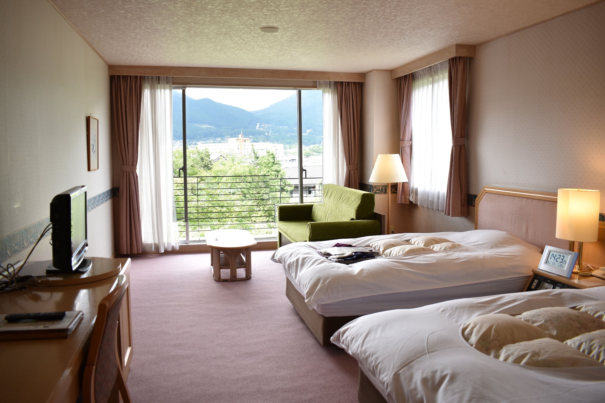 ROOM, TWIN BEDS, MOUNTAIN VIEW