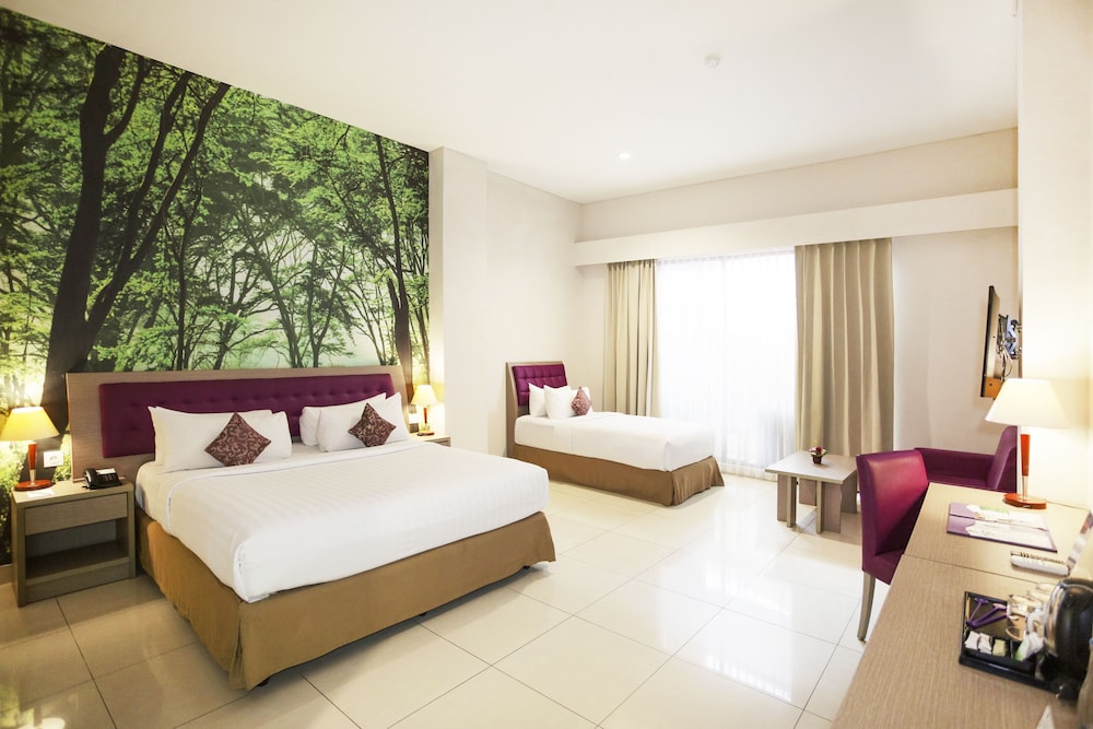 استوديو ثلاثي بثلاثة أسرّة، Kuta Central Park Hotel 6/10
