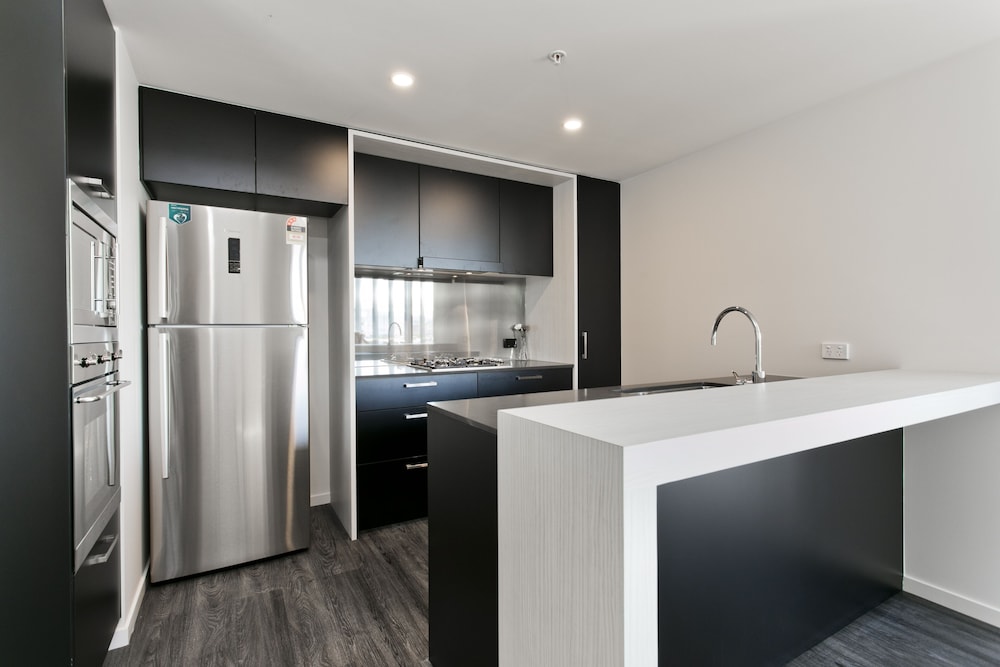 Lobby at Soda Apartments, BRISBANE