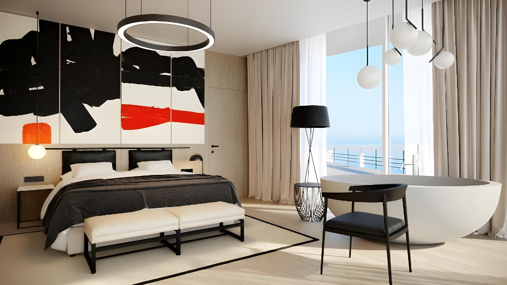 2 Bedrooms, Deluxe, Penthouse Suite, King Bed, Sea View, Terrace
