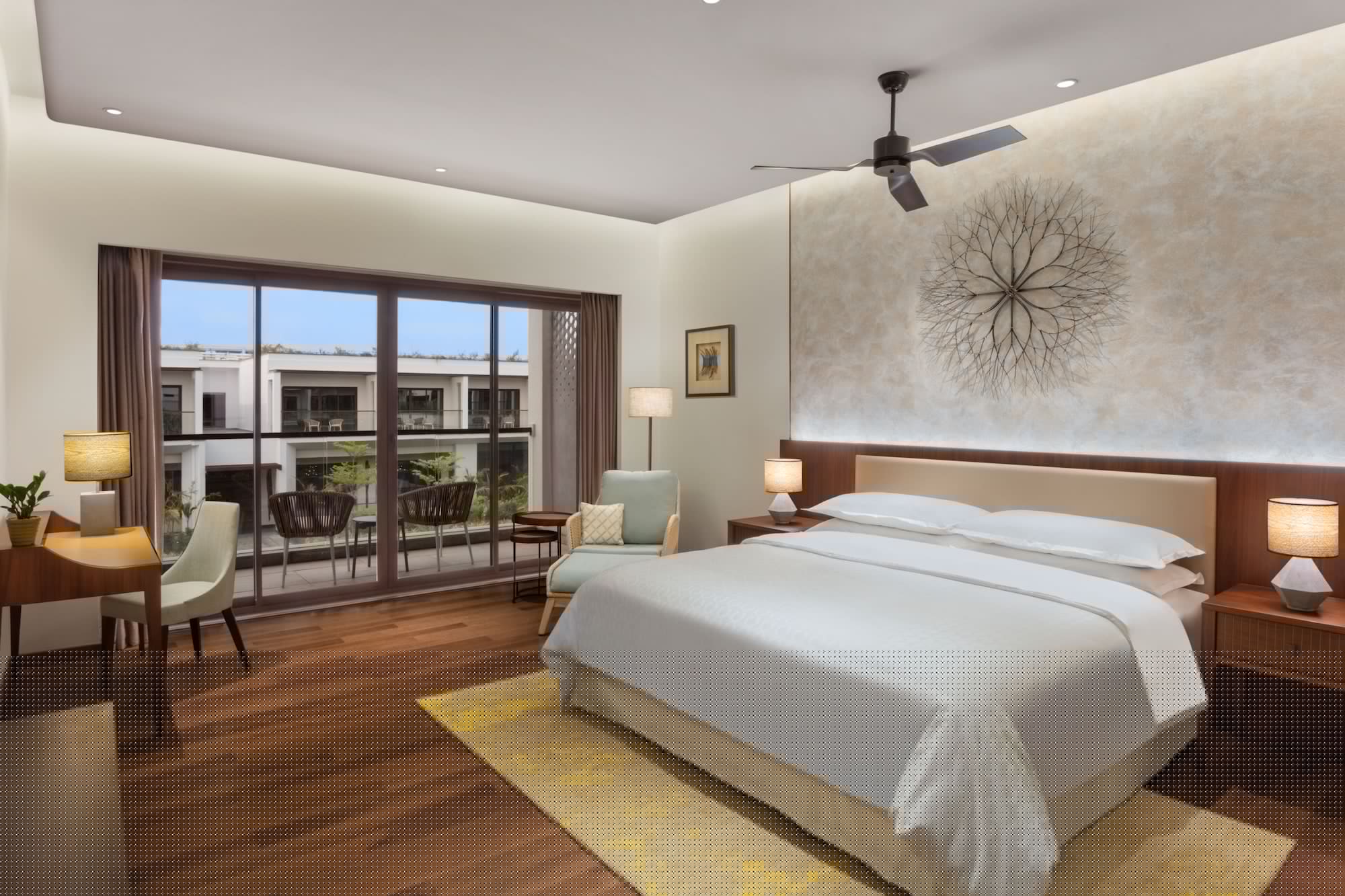 Room, King Bed, Park View