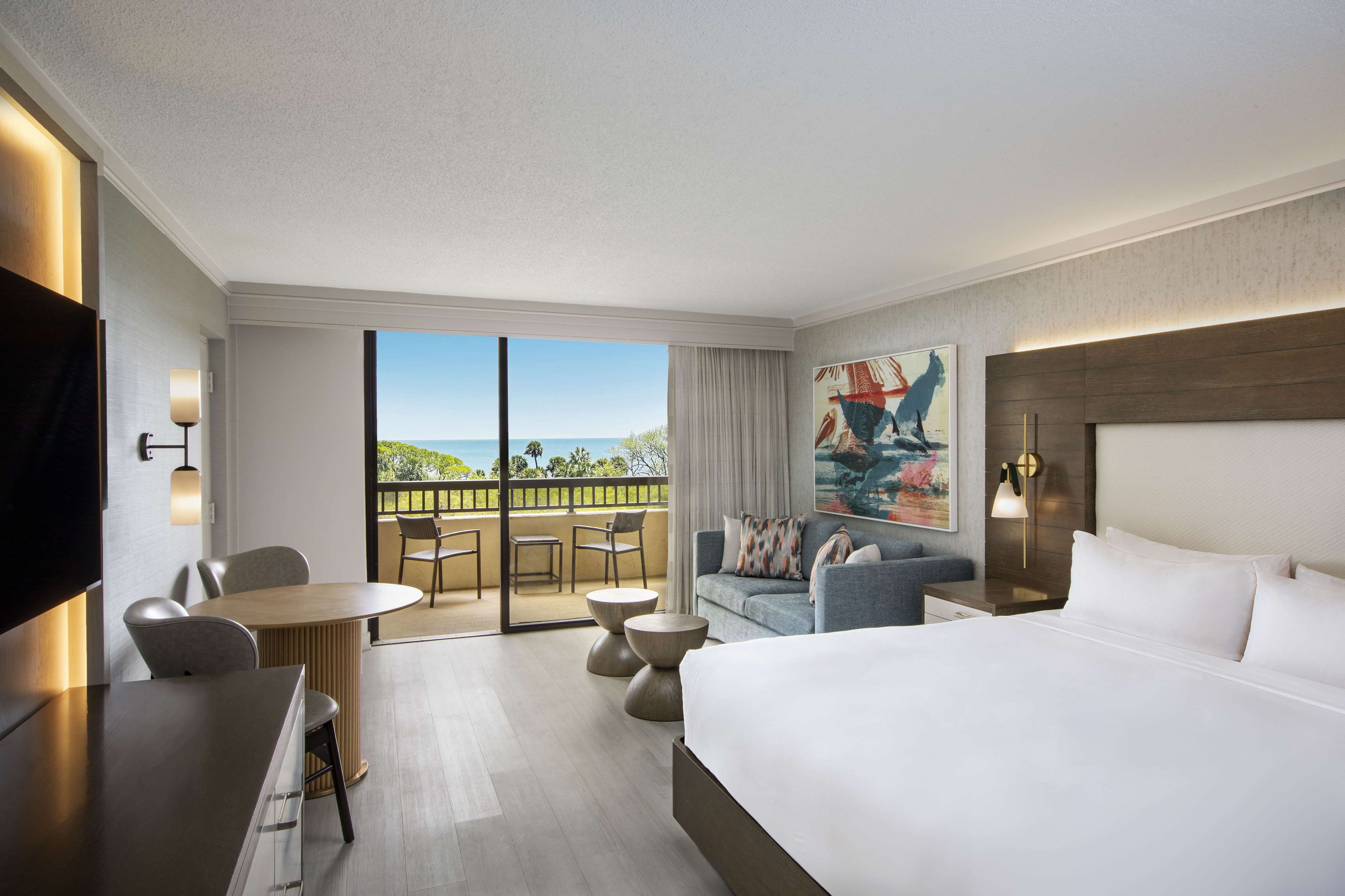 Ocean, King Bed, Horizon View