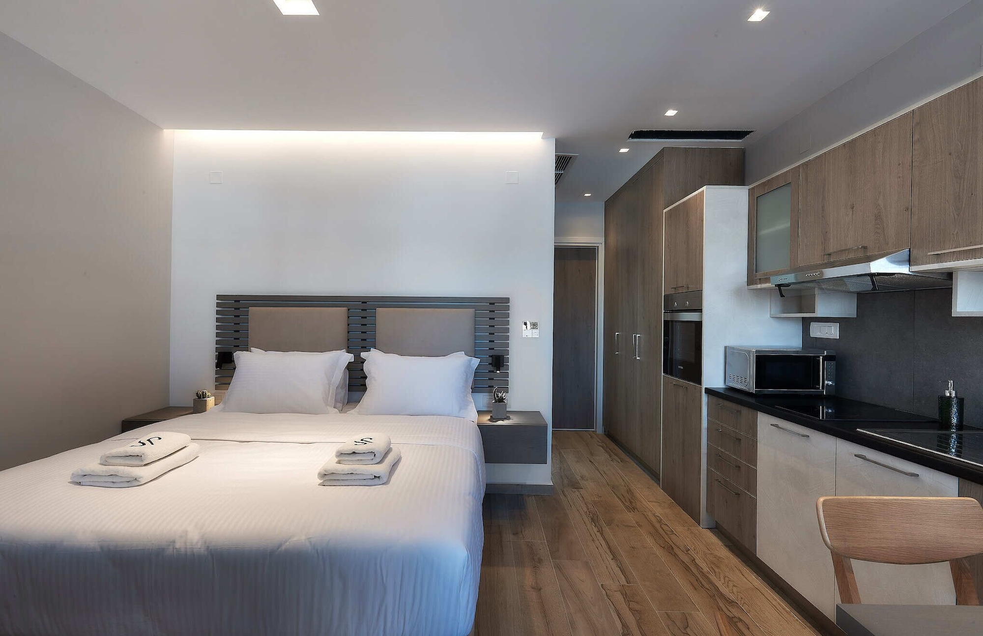 Open Plan, Deluxe, Suite, Queen Bed, Sofa