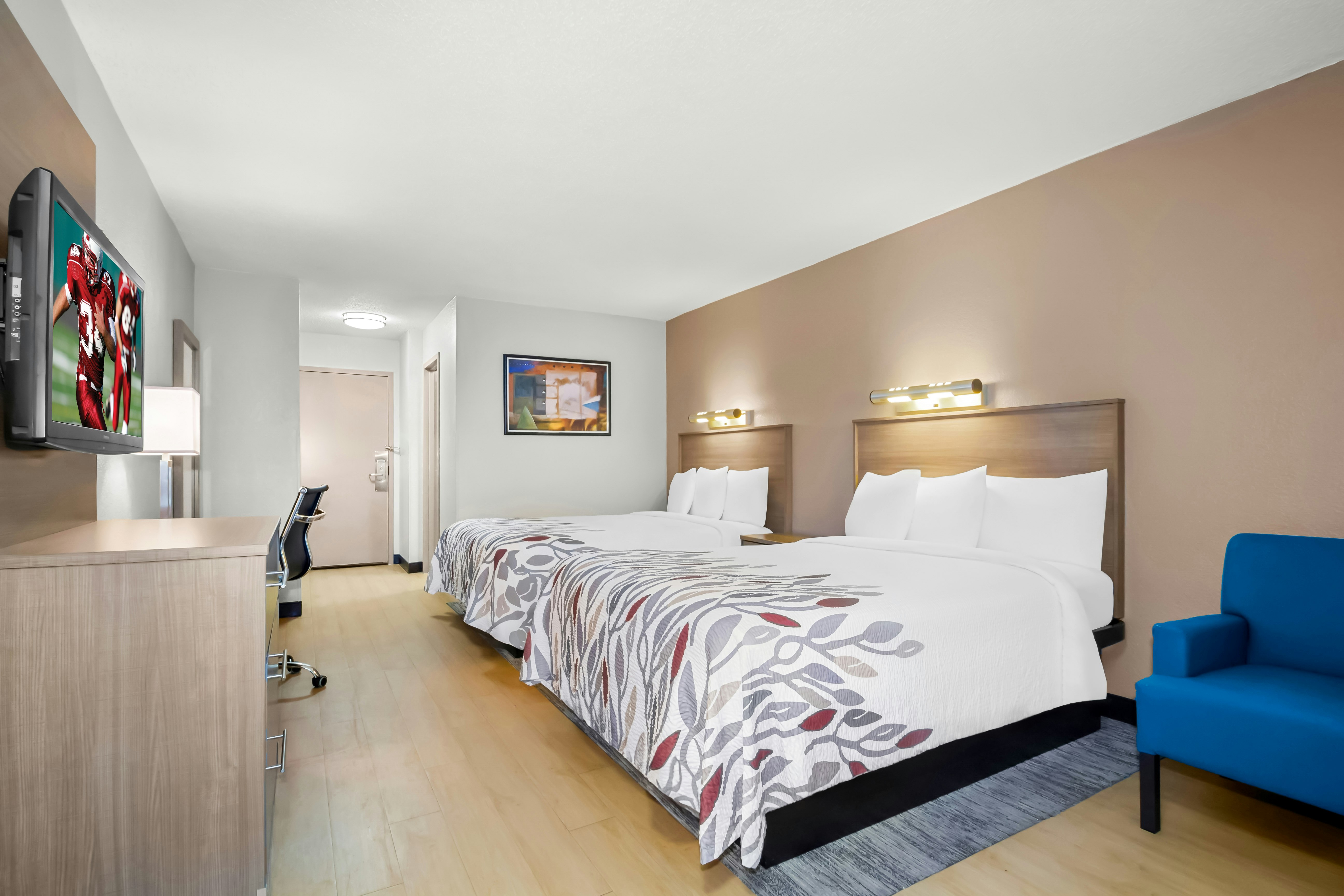 غرفة بسريرين مزدوجين، Red Roof Inn Myrtle Beach Hotel - Market Commons 5/8