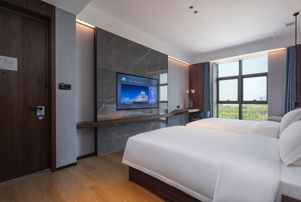 غرفة ديلوكس بسريرين مزدوجين، Days Hotel by Wyndham Changsha East 3/7
