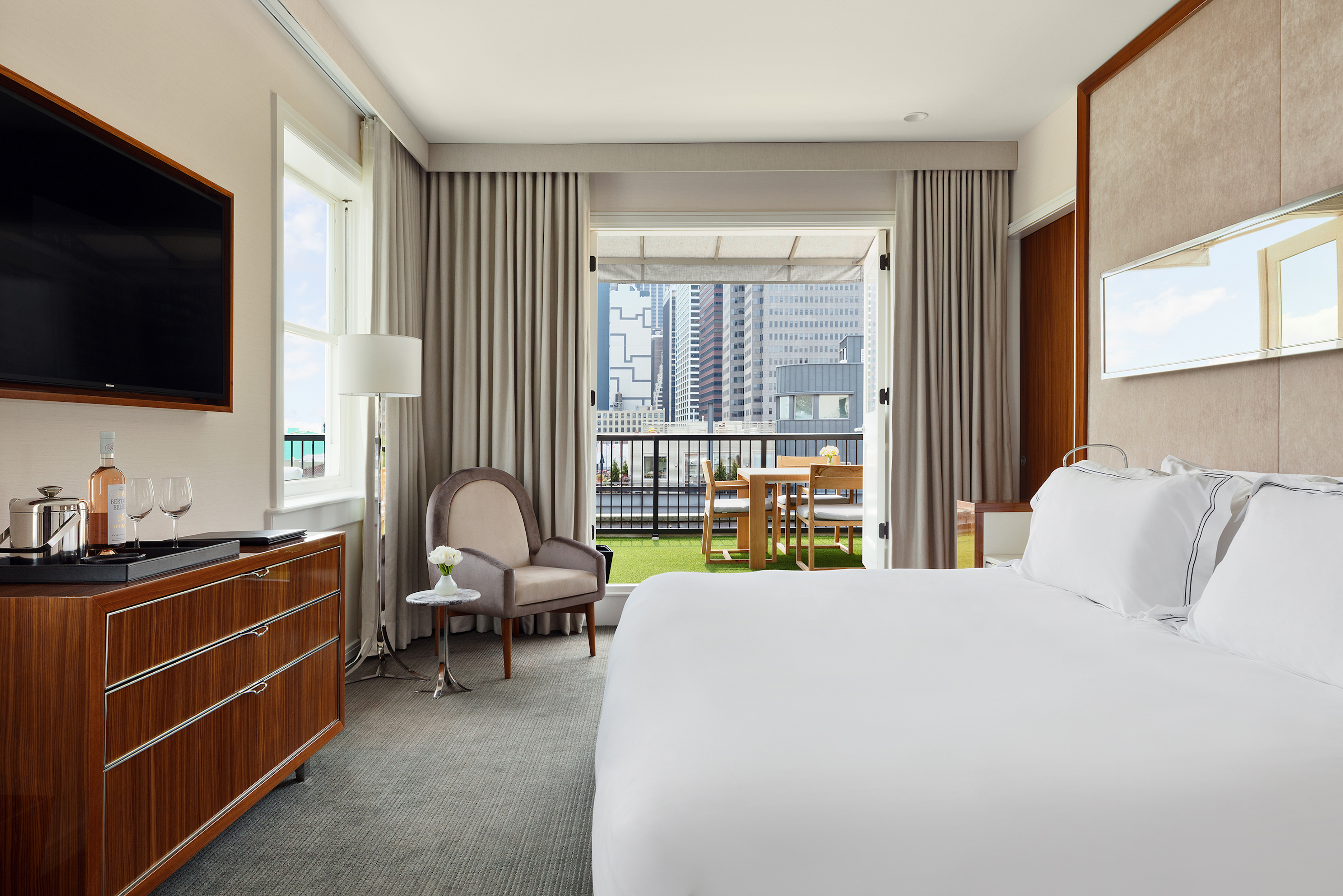 Brooklyn Bridge, Grand, Suite, Terrace، 33 Hotel, New York City, Seaport 2/3