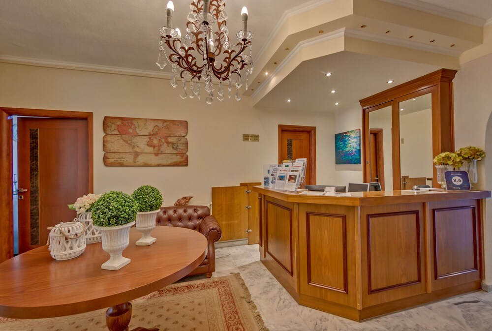 Lobby at Alkyonis Hotel Chalkidiki, Nea Propontida