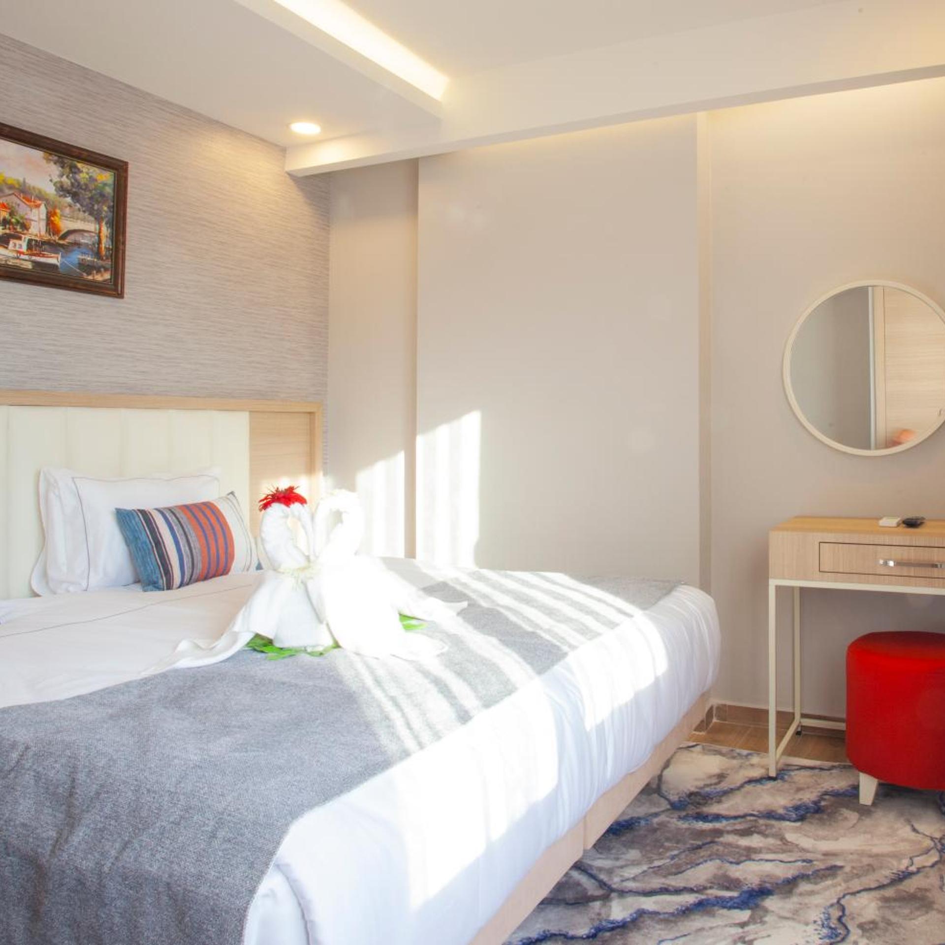 غرفة ديلوكس بسرير كينج، Old Town Point Hotel & Spa Antalya 9/10