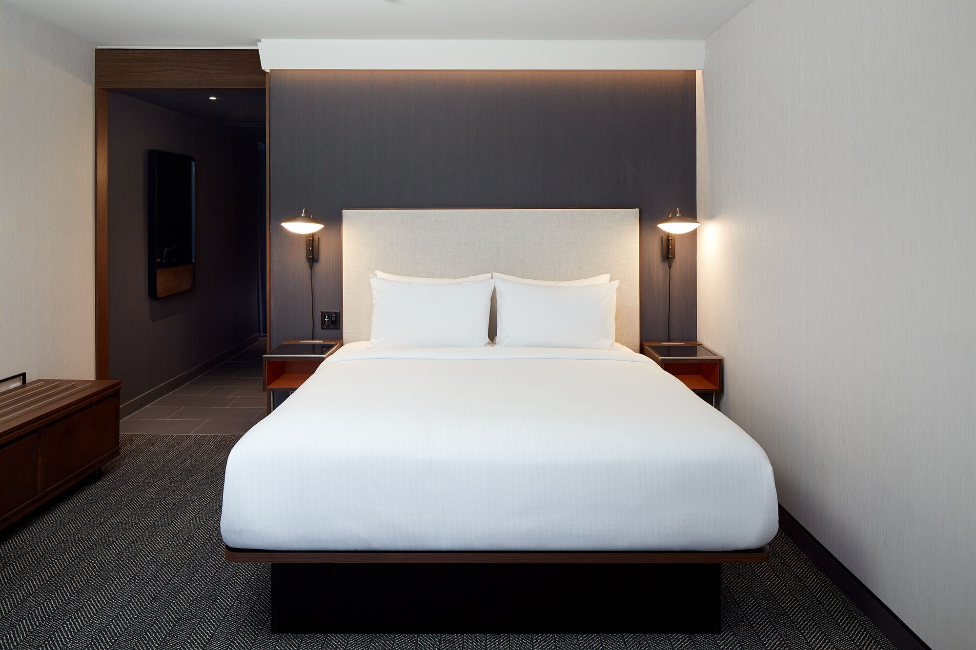 Studio, King Bed, Sofa