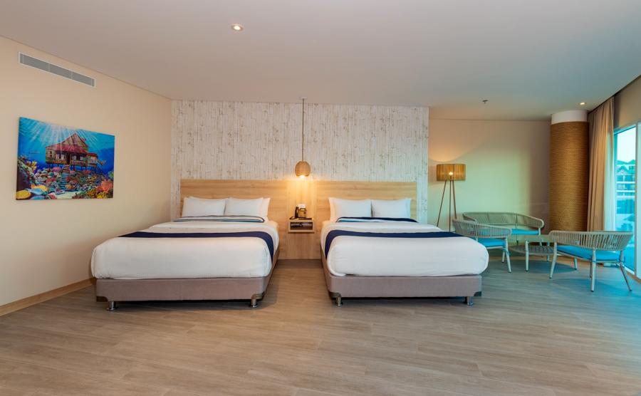 Junior Suite, Quadruple, with View