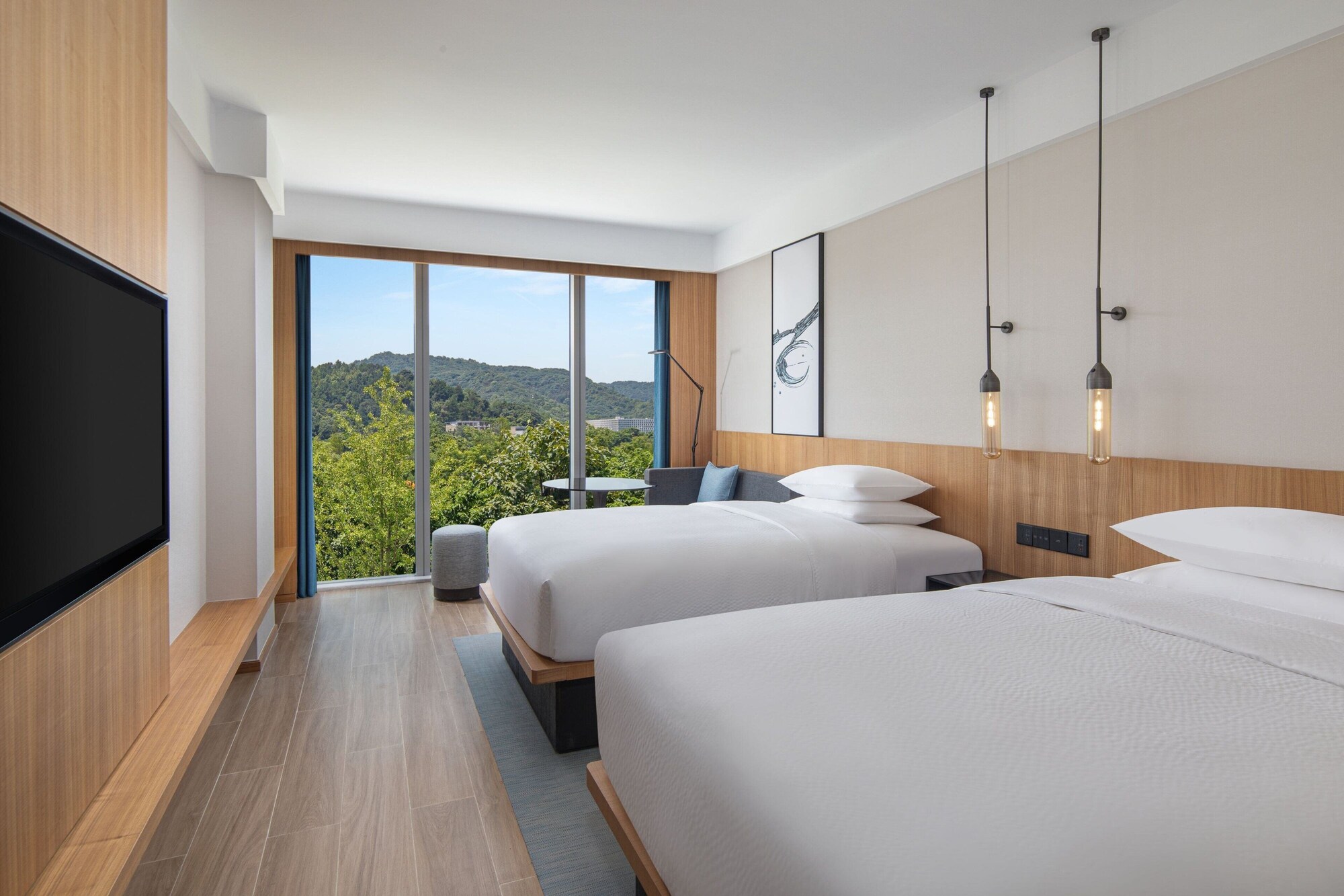 Standard, Twin Beds, City View