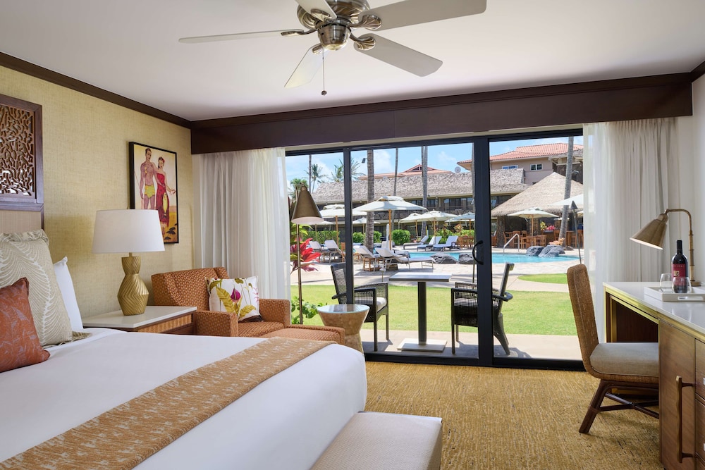 Room, 2 Double Beds, Partial Ocean View