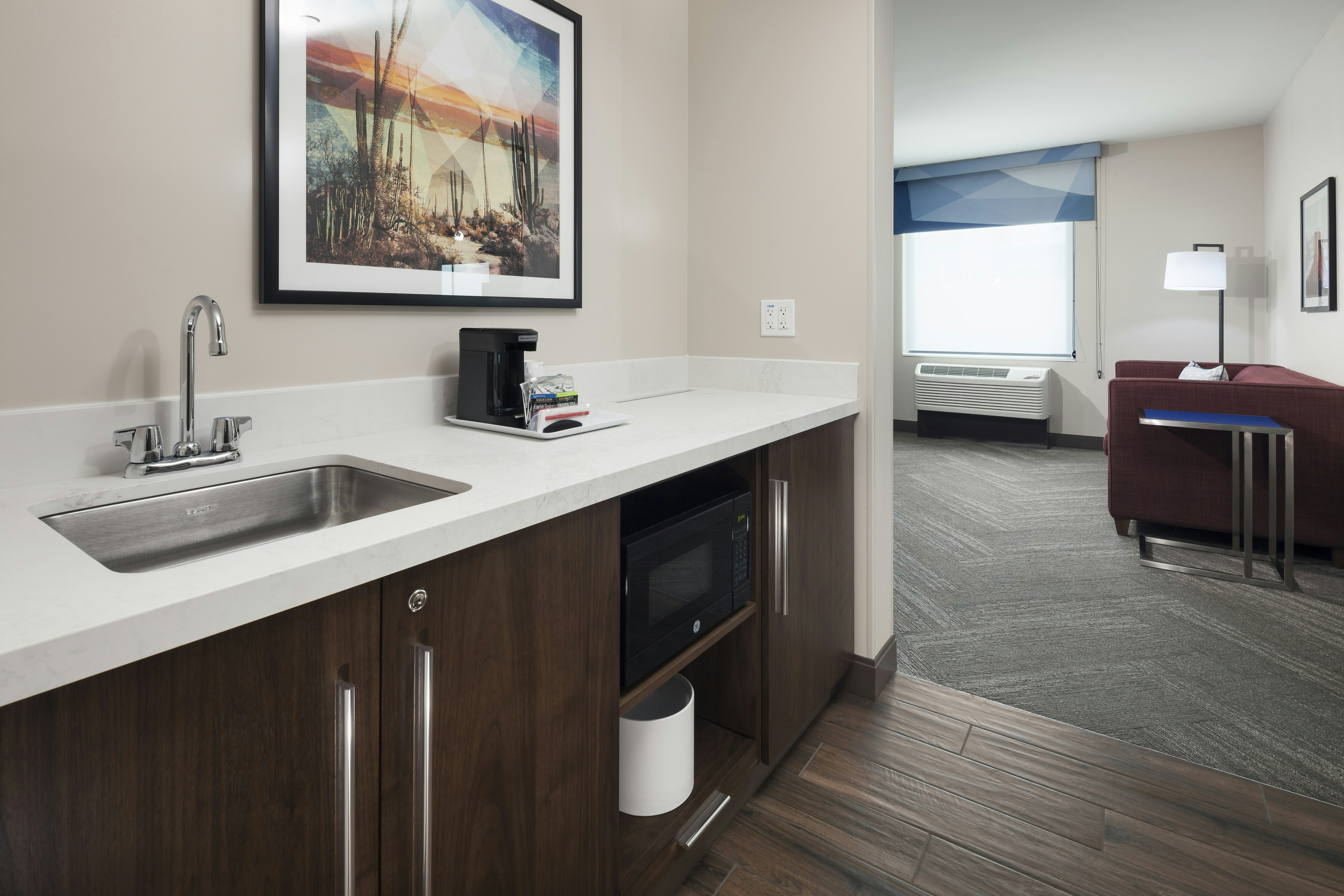 استوديو بسرير كينج، Hampton Inn Suites Phoenix Downtown 3/3
