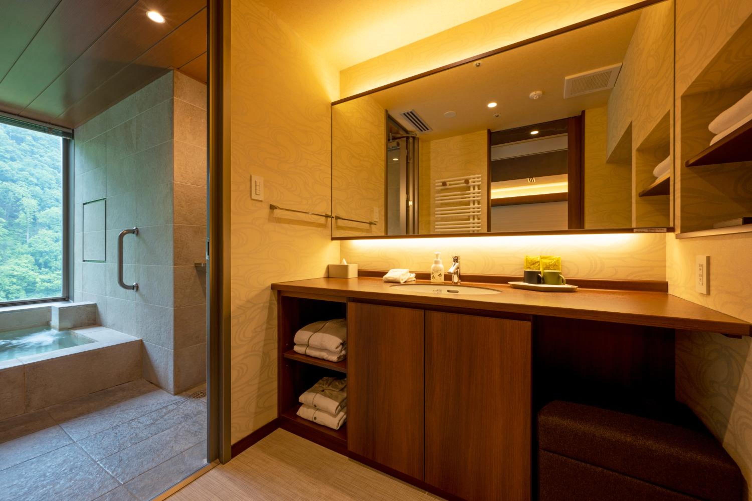 Luxury, Onsen View, Bathtub