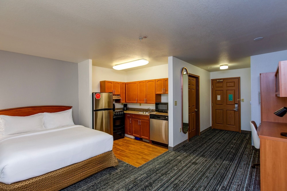 Studio, Queen Bed, Sofa