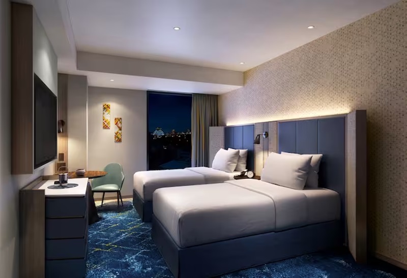 EXECUTIVE, TWIN BEDS, CASTLE VIEW