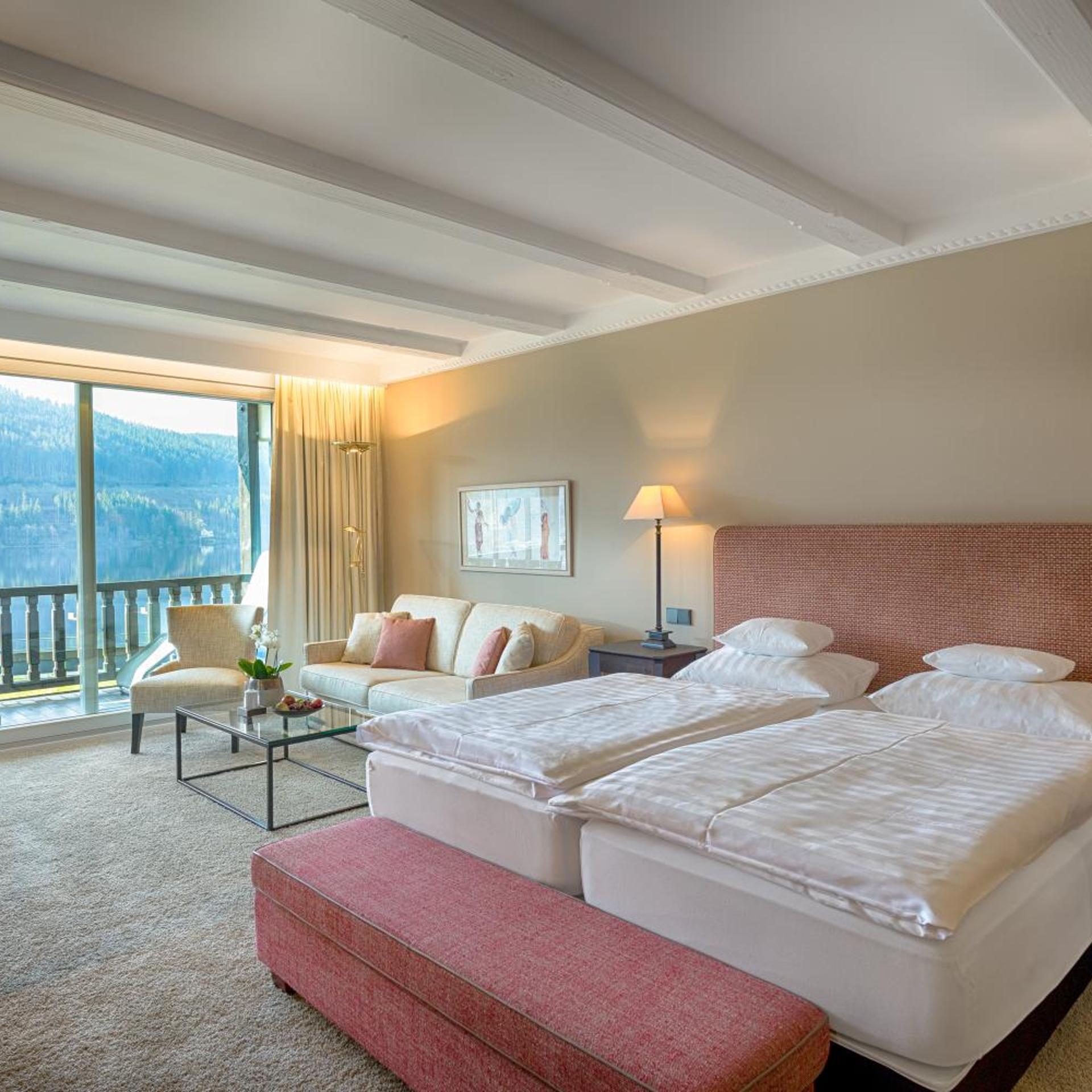 Superior, Double Bed, Lake View, Balcony or Terrace