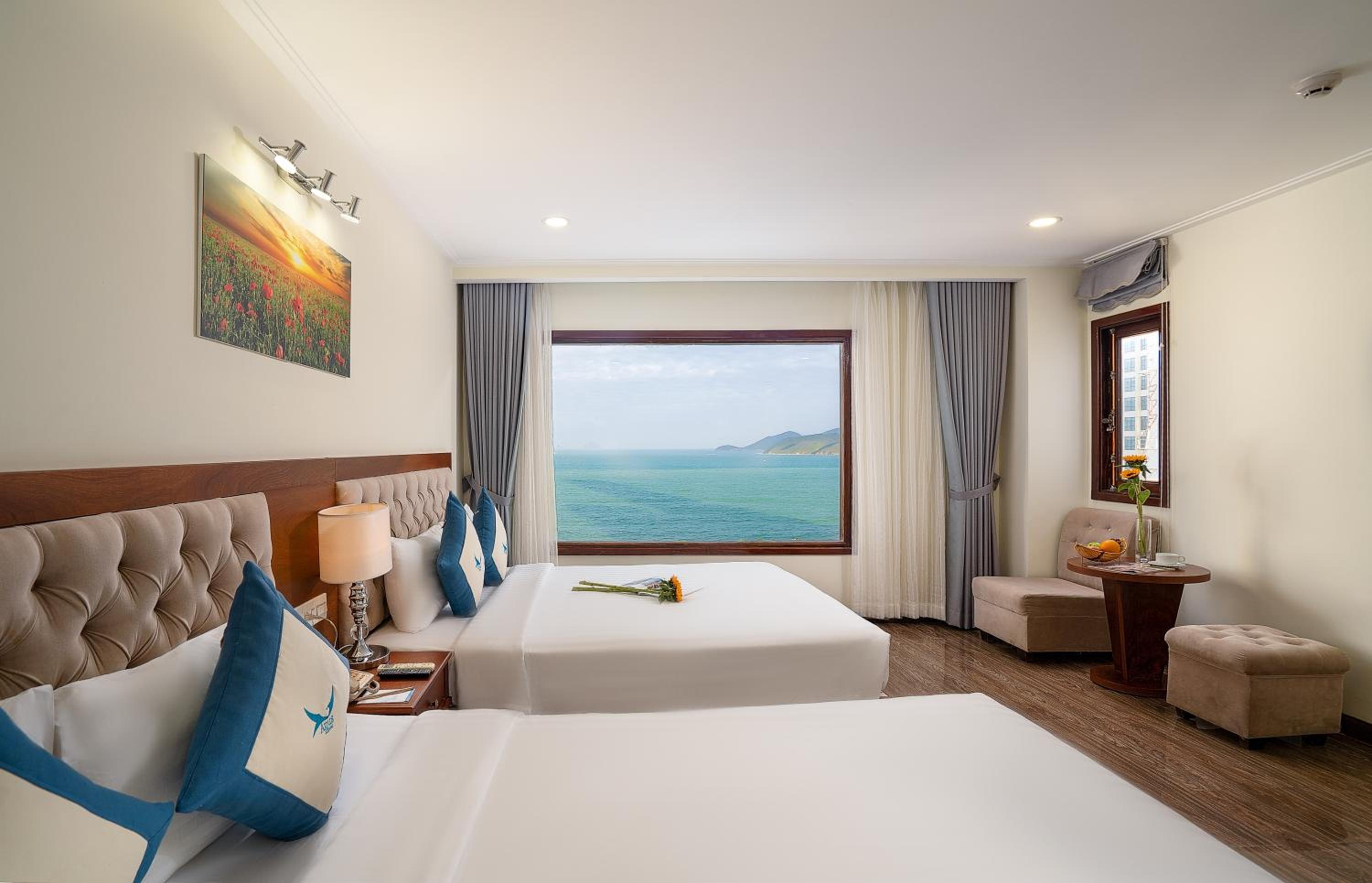 غرفة عائلية بإطلالة على البحر، Apus Hotel 4/10