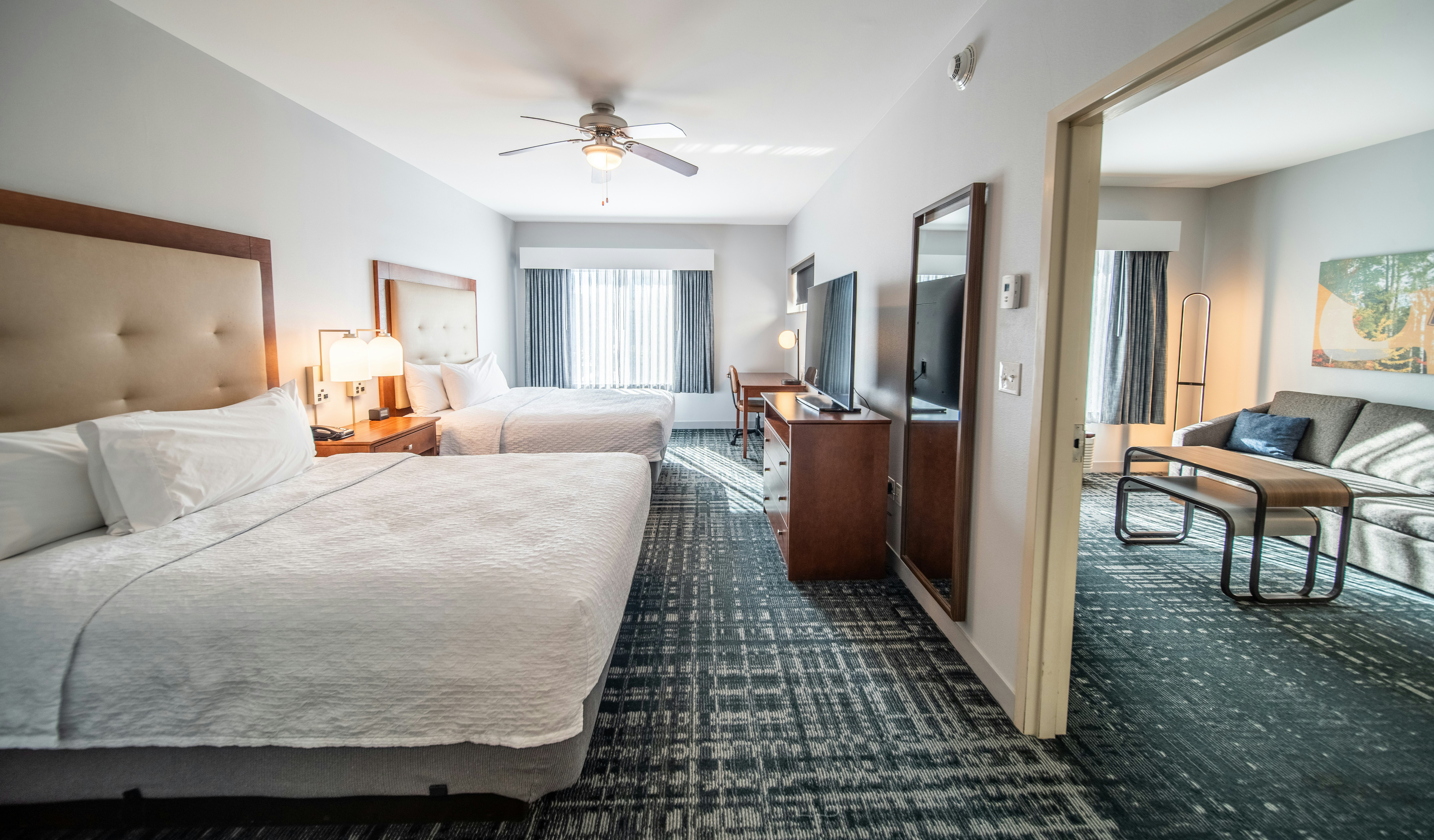 1 BEDROOM, SUITE, 2 QUEEN BEDS