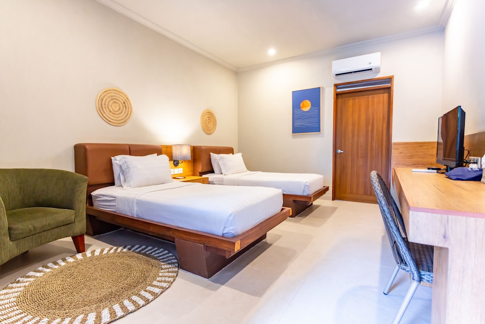 غرفة ديلوكس بسرير مزدوج، Mutiara Bali Boutique Resort Villa Spa 5/8