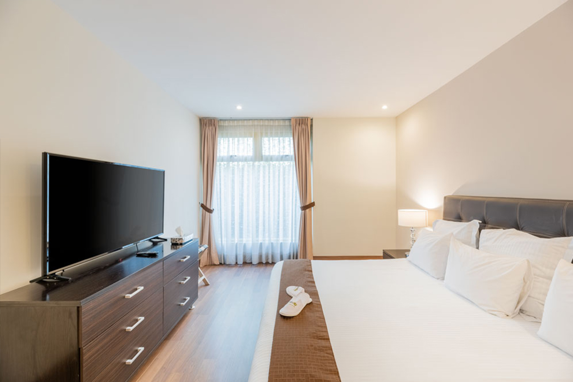 Deluxe, Apartment, Single, King Bed