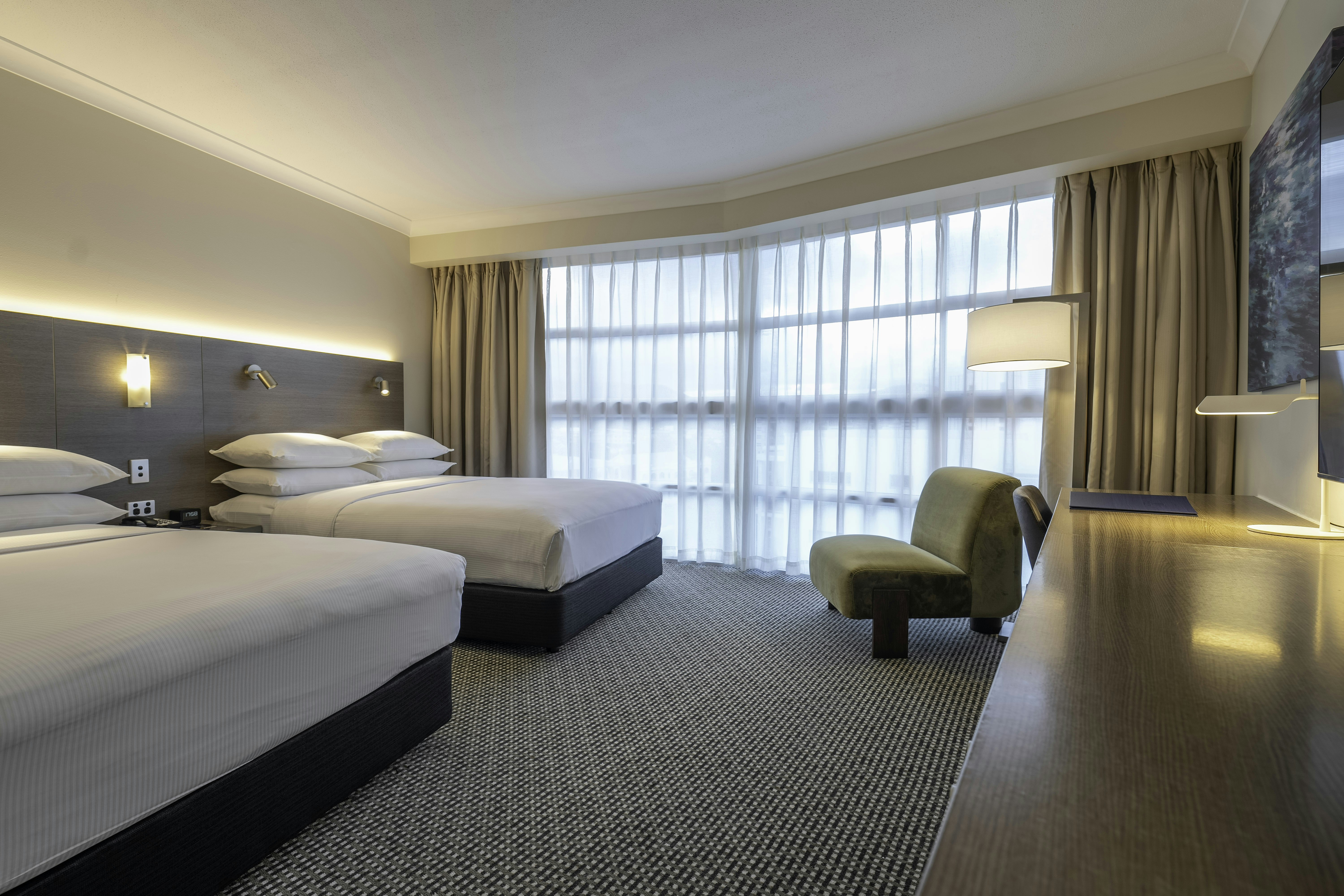 Guest room, 2 Double beds