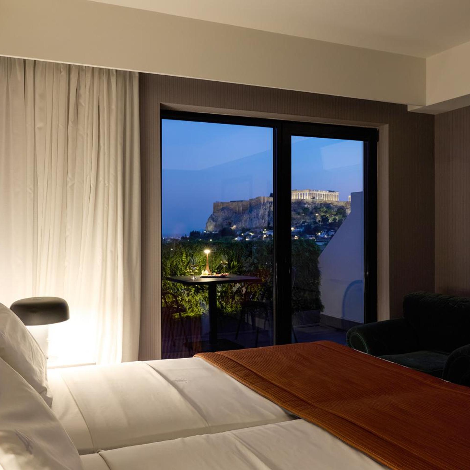 Room, Single Bed, Acropolis View