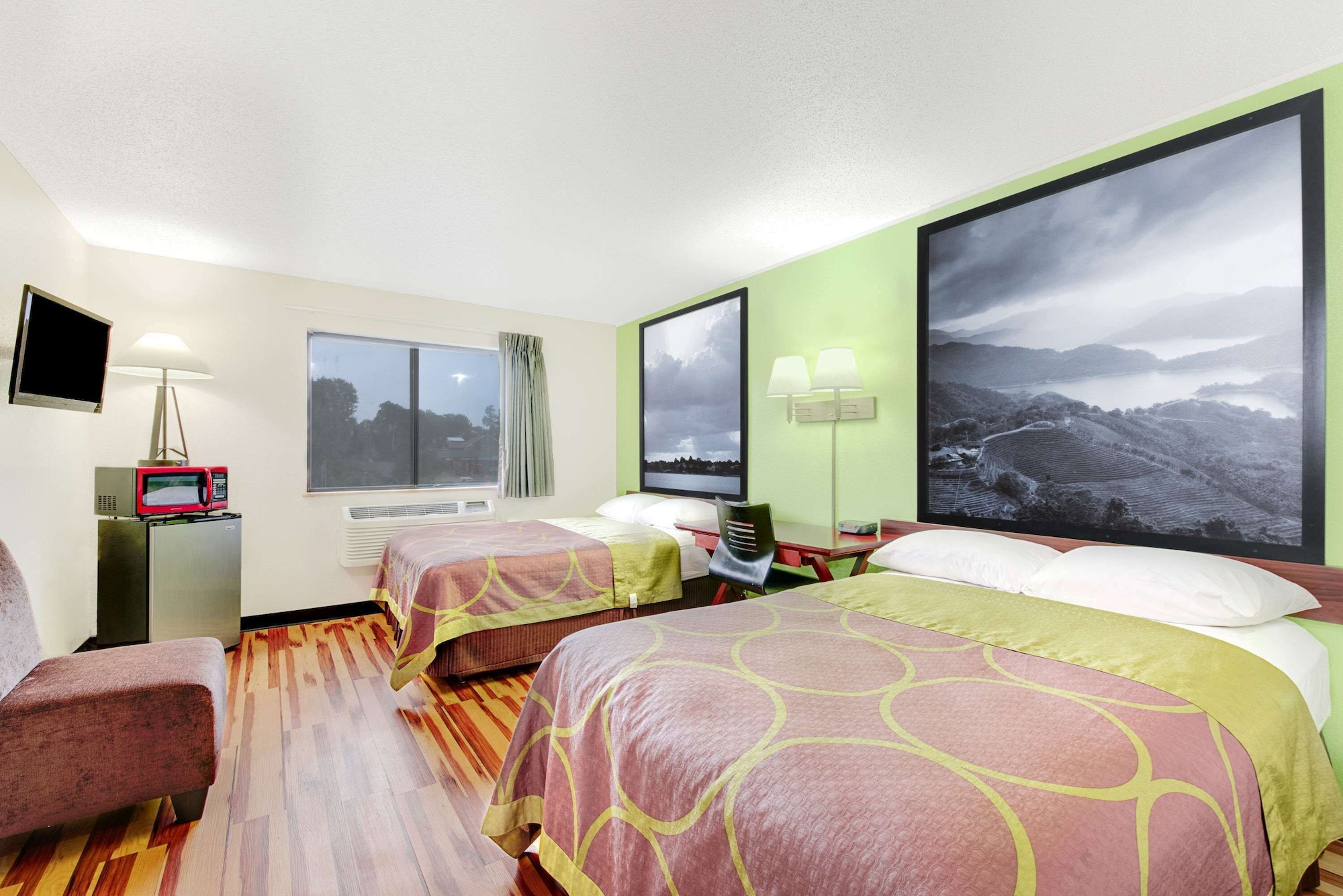 Room, 2 Double Beds, Smoking