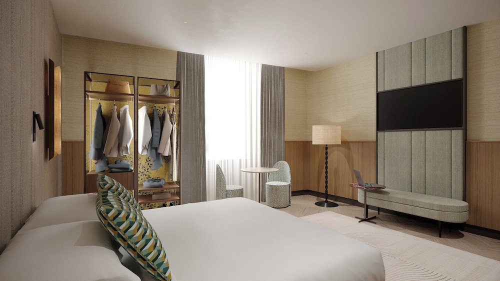 غرفة تنفيذية بسرير كينج، Circle 6 Rome Hotel 6/10