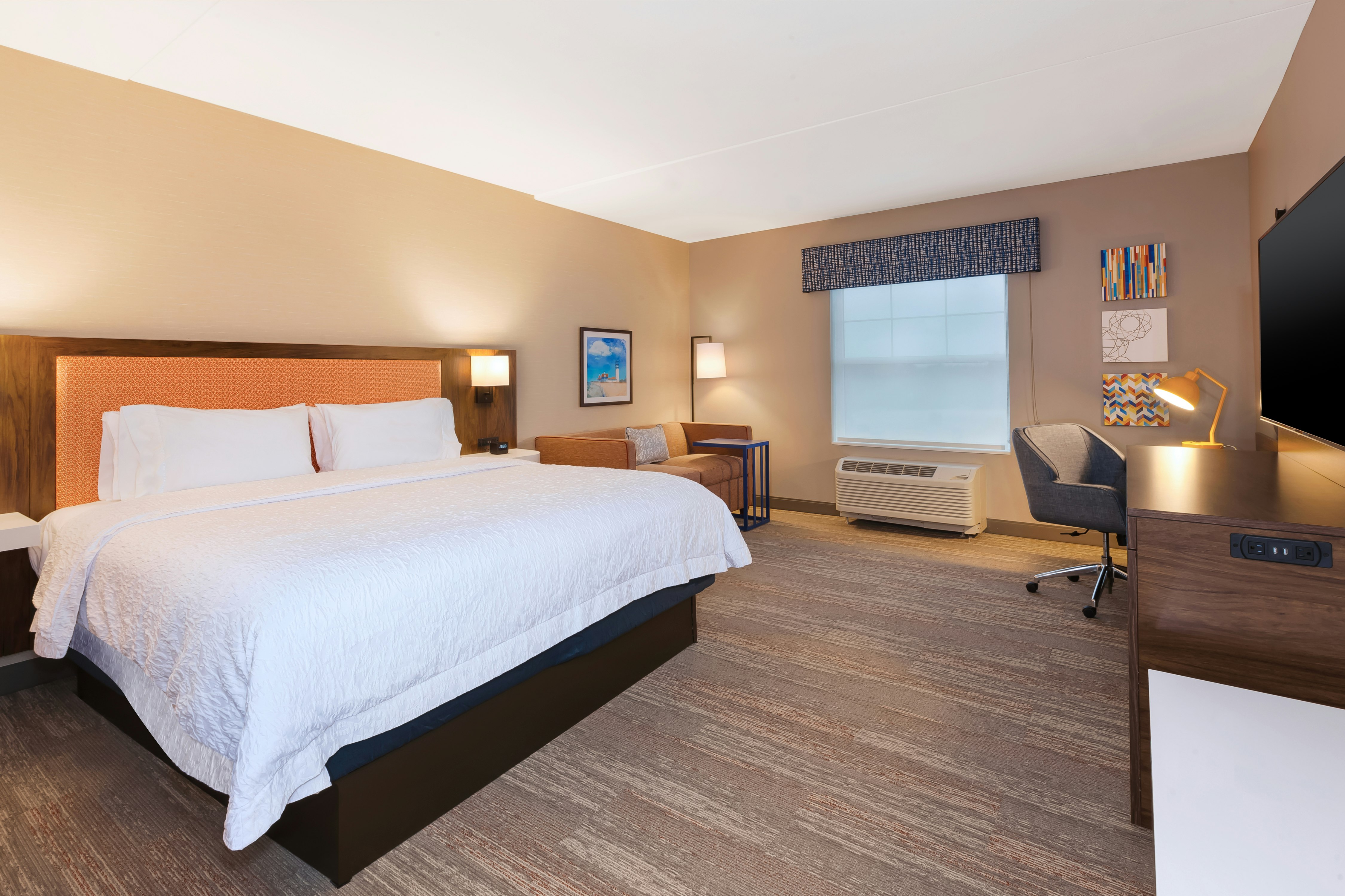 Room, King Bed, Sofa