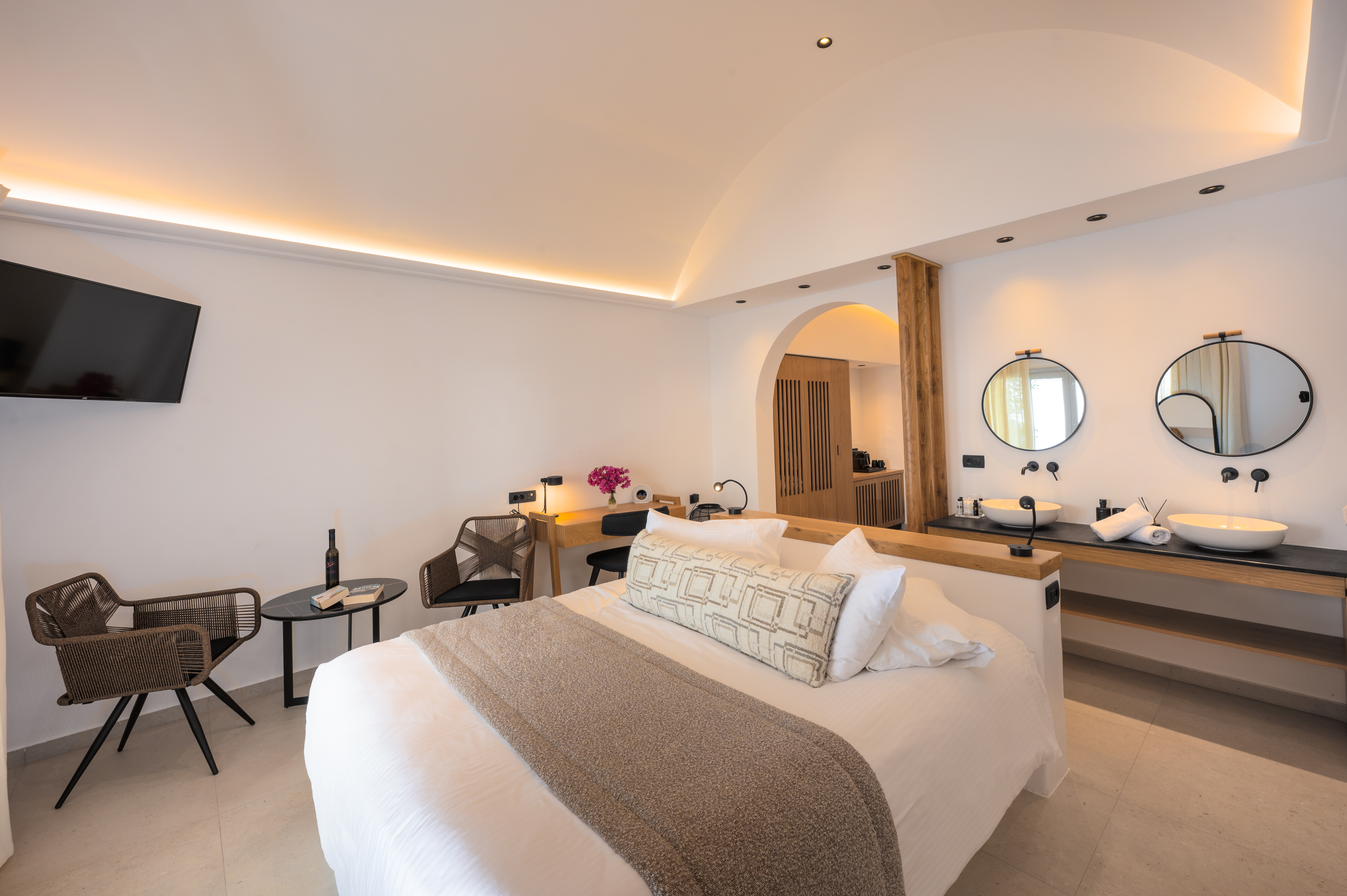 Room, Caldera View، Agali Houses 6/10