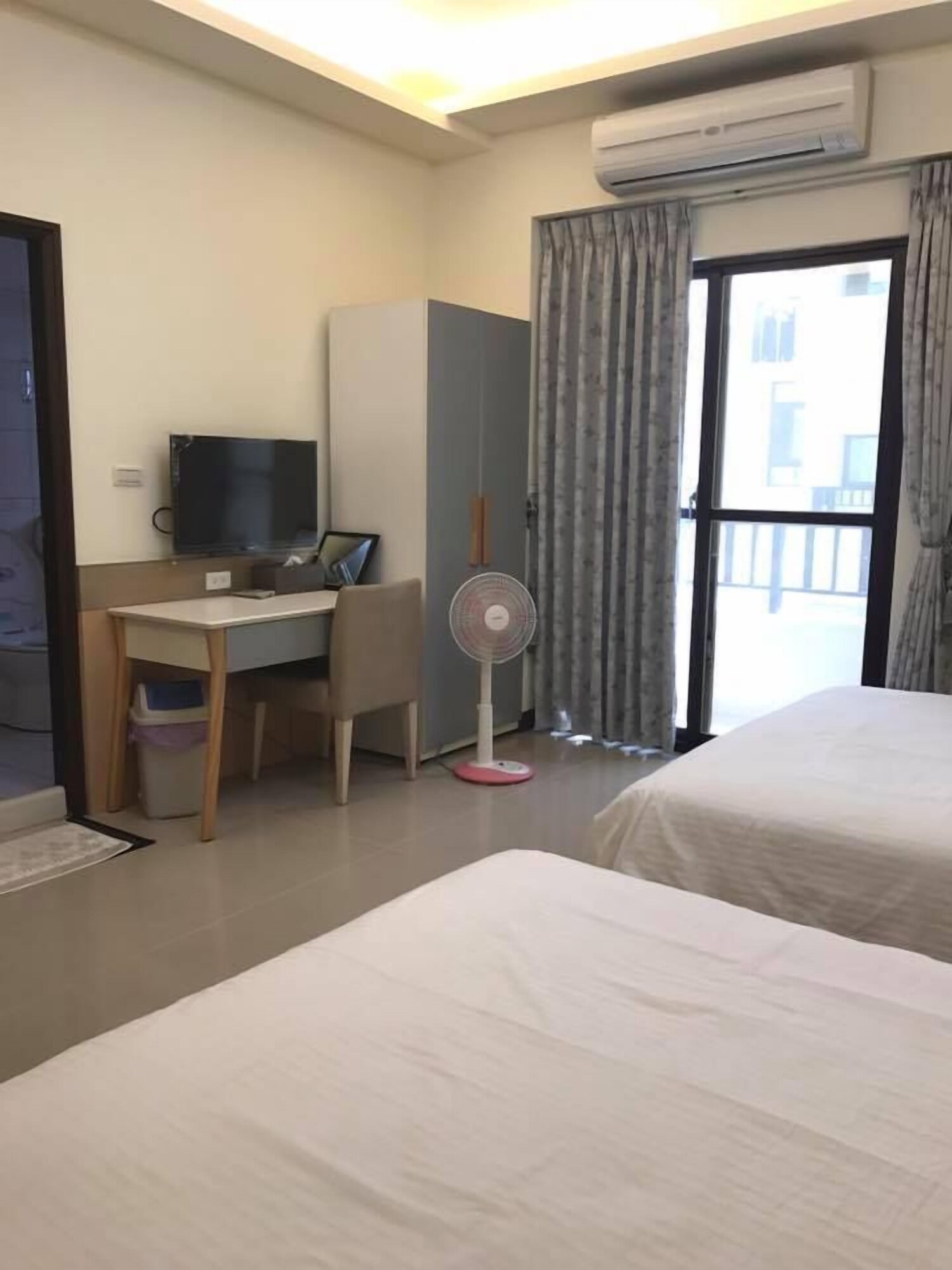 غرفة عائلية بسريرين مزدوجين، Lucky Bear Guesthouse 3/6