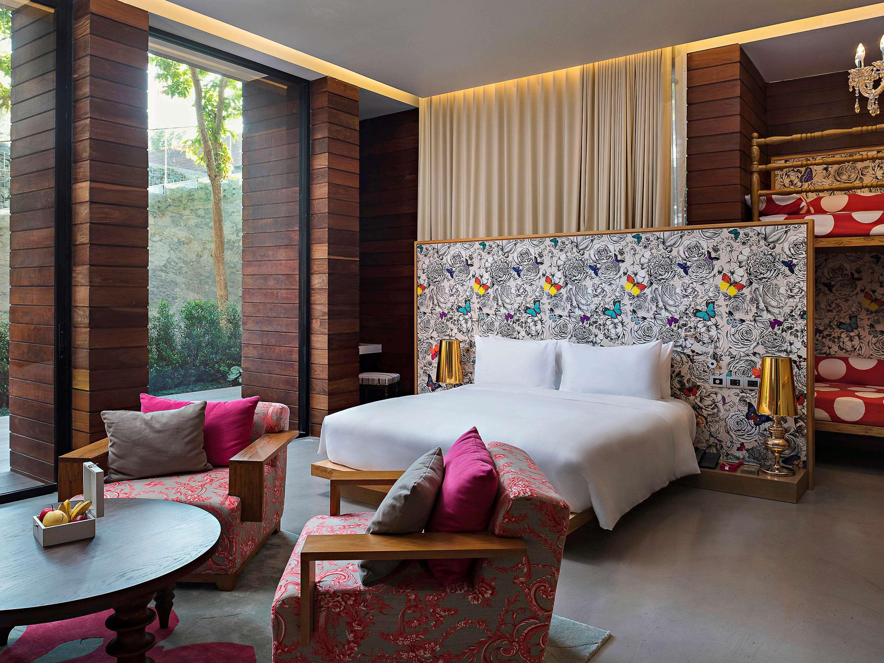 Design, So Arty, Family, King Bed, Bunk Bed, Garden View