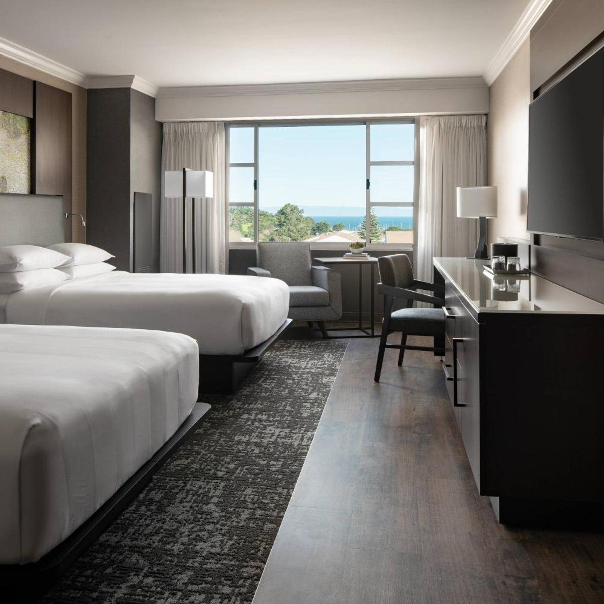Room, Double Bed, Partial Bay View