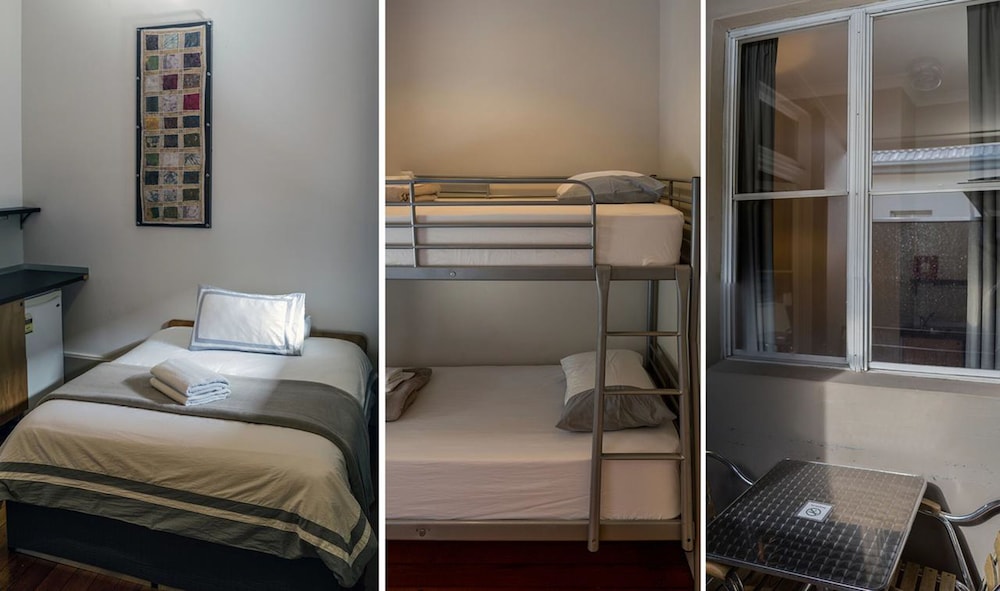 غرفة عائلية بسرير مزدوج وسرير بطابقين، Cambridge Lodge Hostel Backpacker 3/4