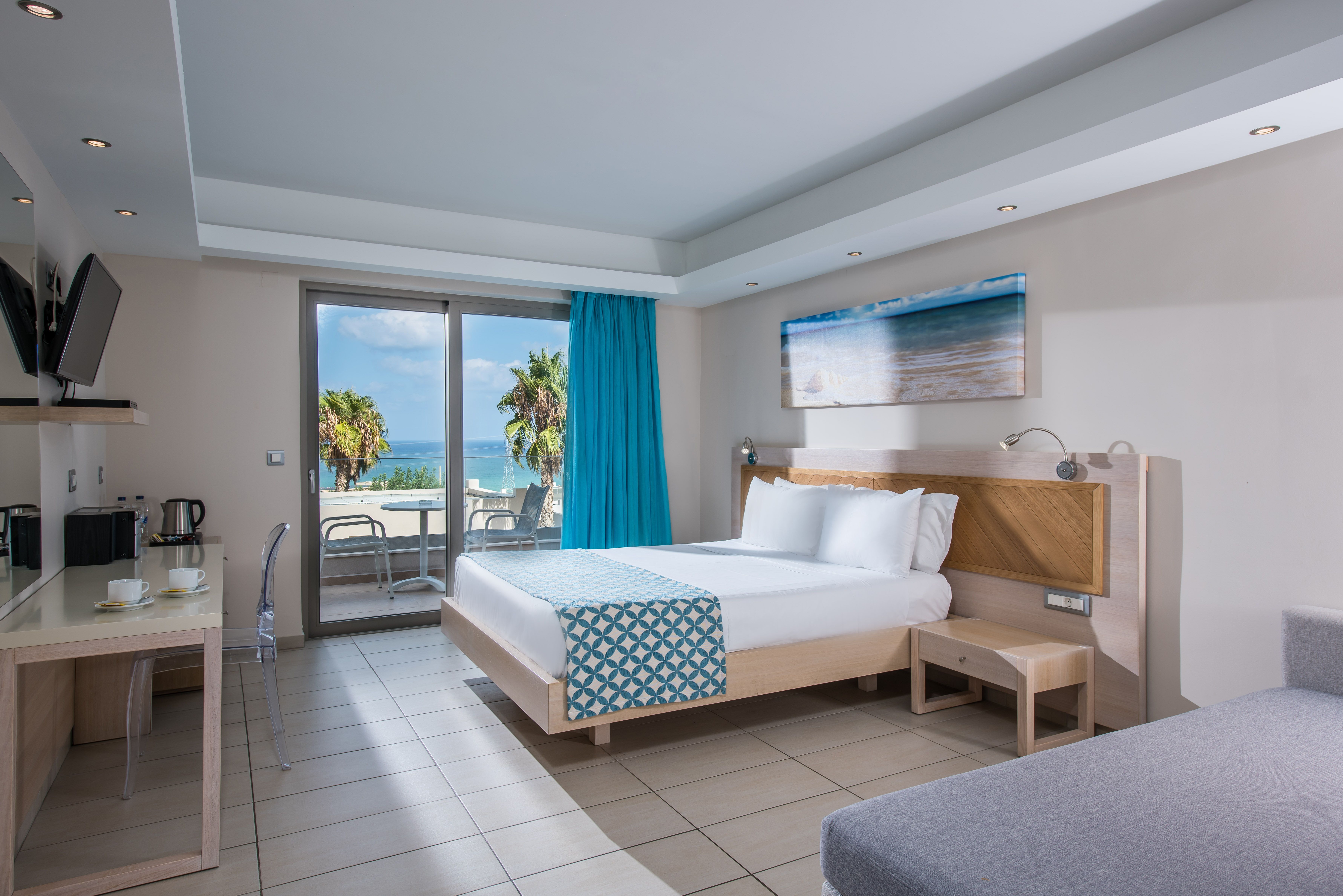 Serenity, Double Bed, Sea View