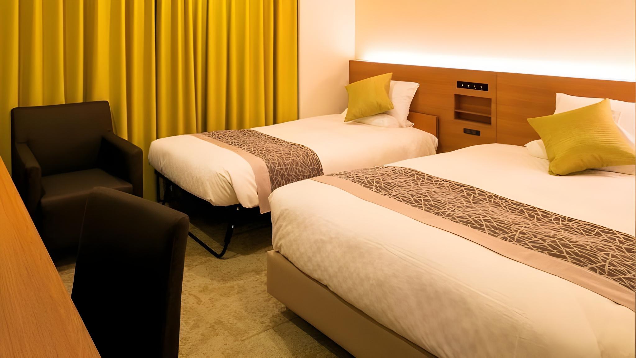 City, Single, with Extra Bed