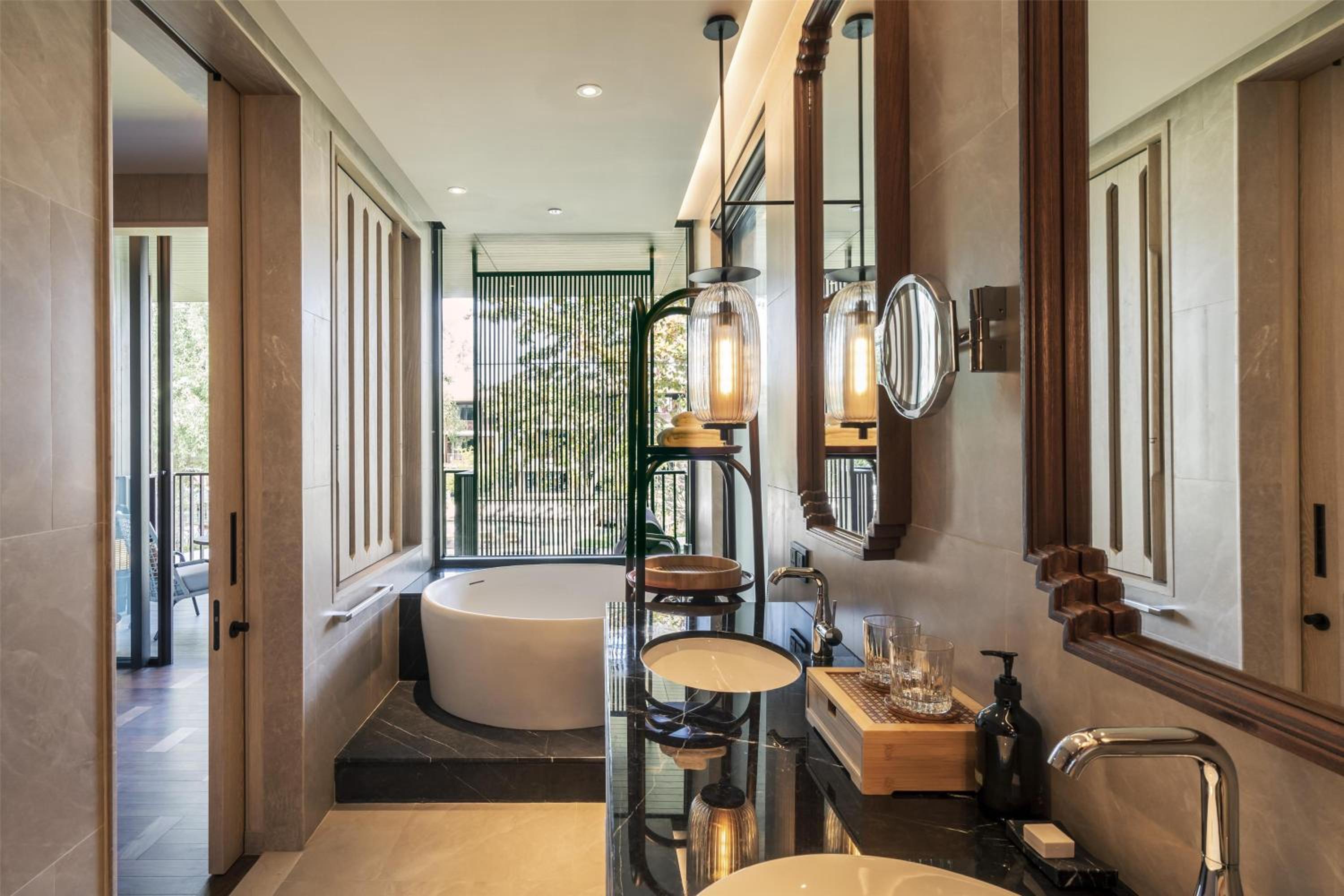 Room, Twin Beds, Private Garden