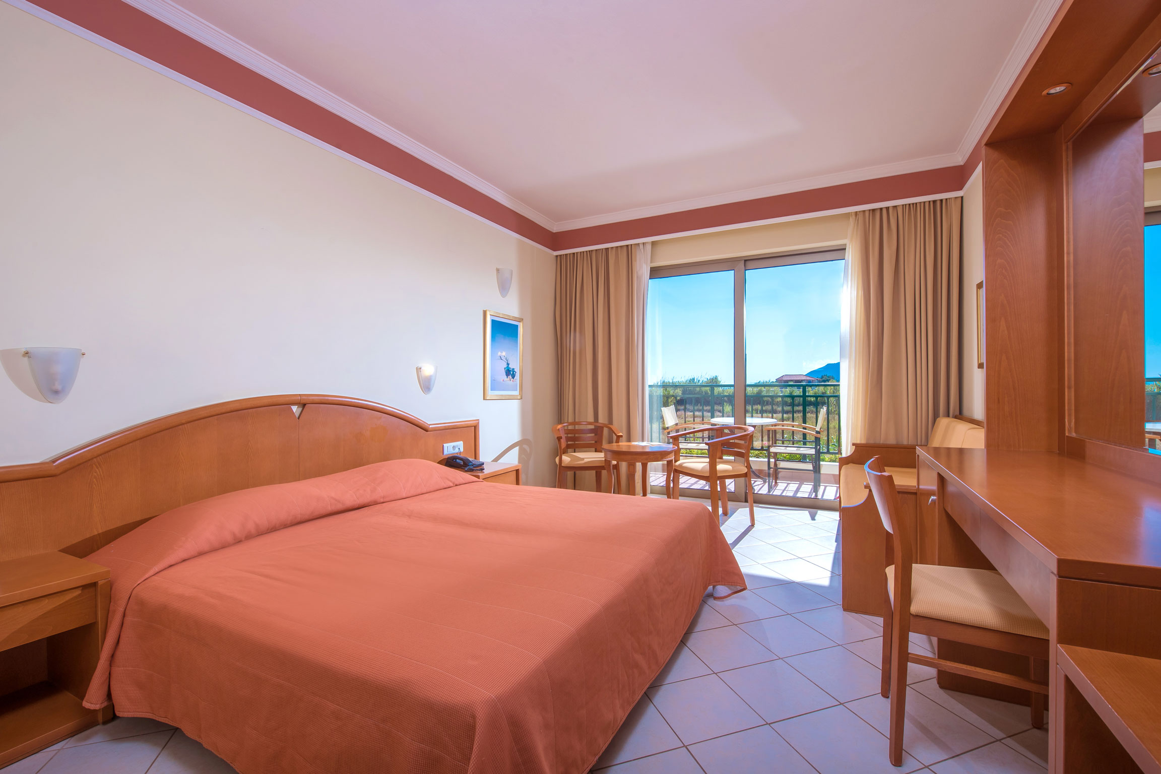 Room, Double or Twin Bed, Sea Front