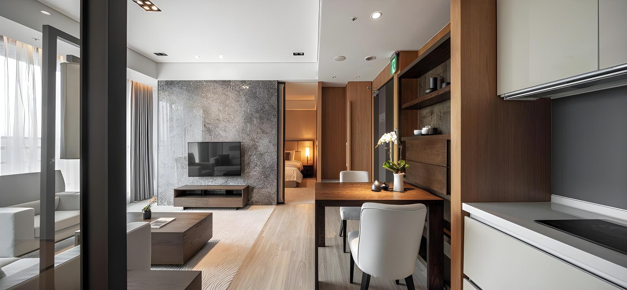 Superior, Suite, 2 Double Beds, Partial Ocean View