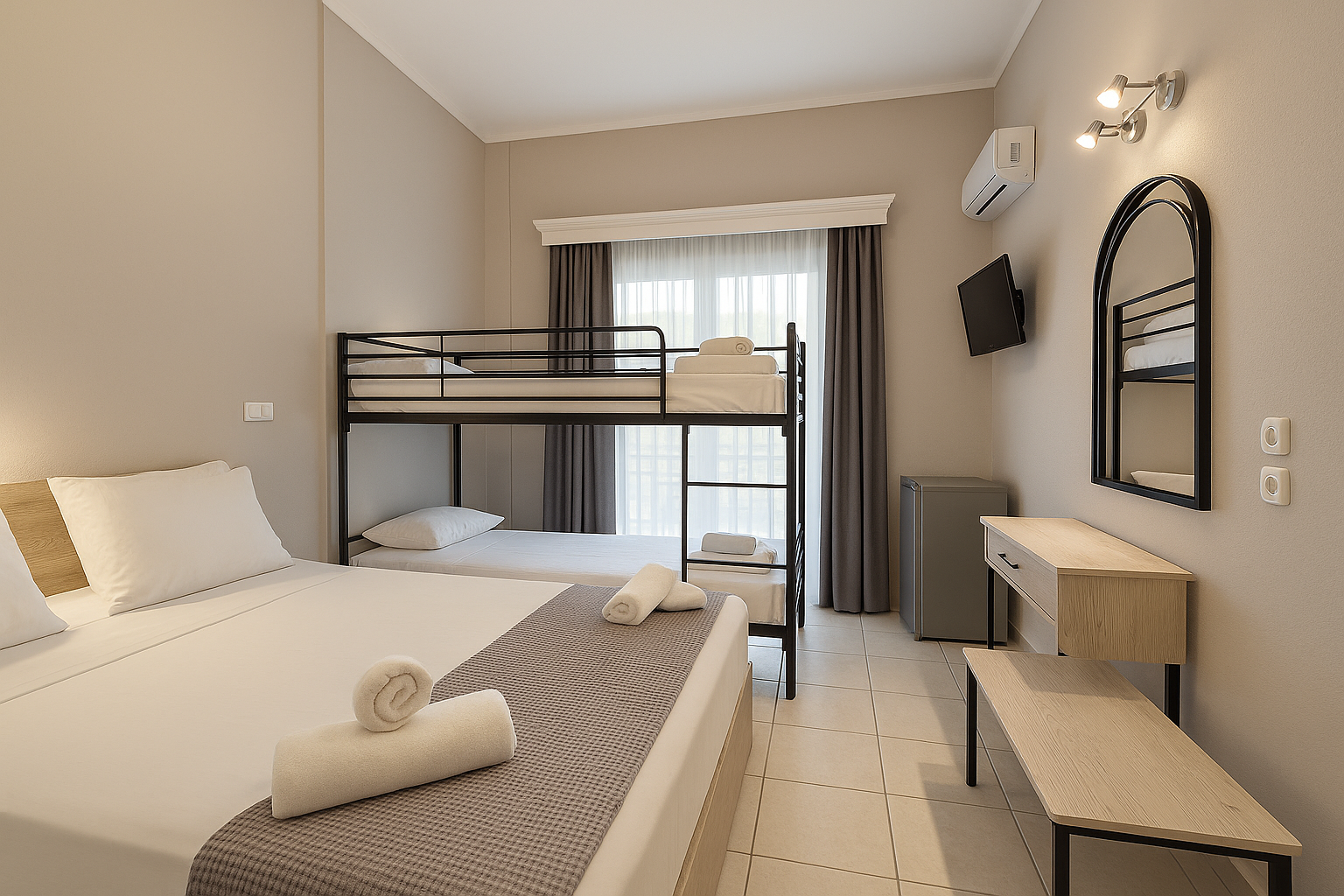 ROOM, QUADRUPLE, GROUND FLOOR