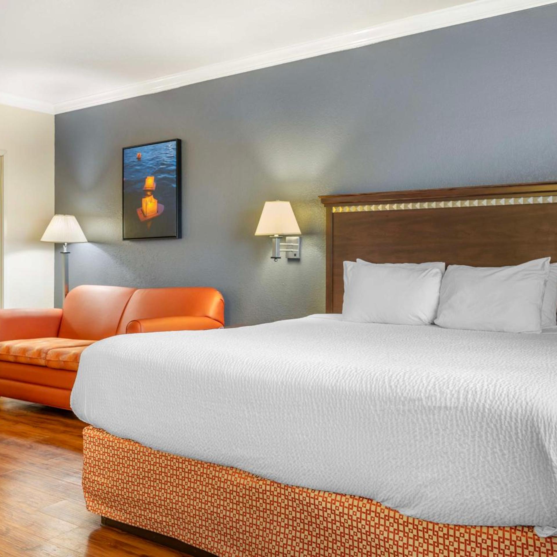 Room, King Bed, Sofa, Accessible