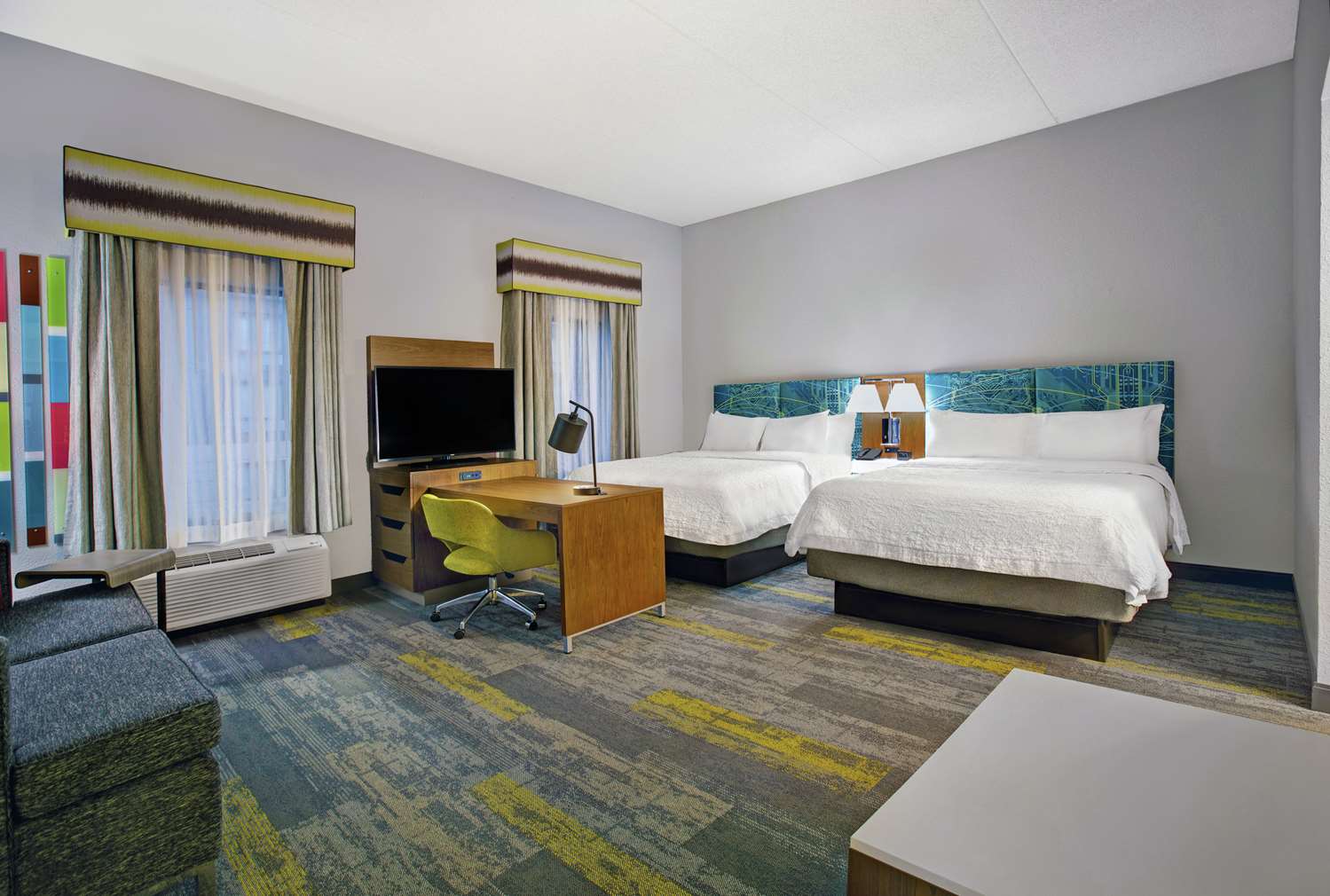 STUDIO, SUITE, 2 QUEEN BEDS, SOFA