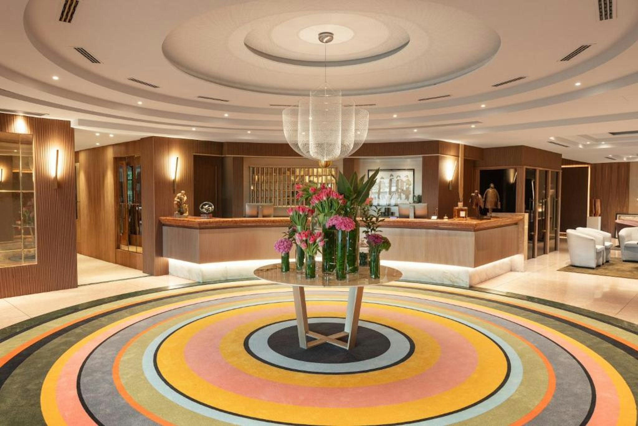 Lobby at Hotel Leonardo da Vinci, ERBA